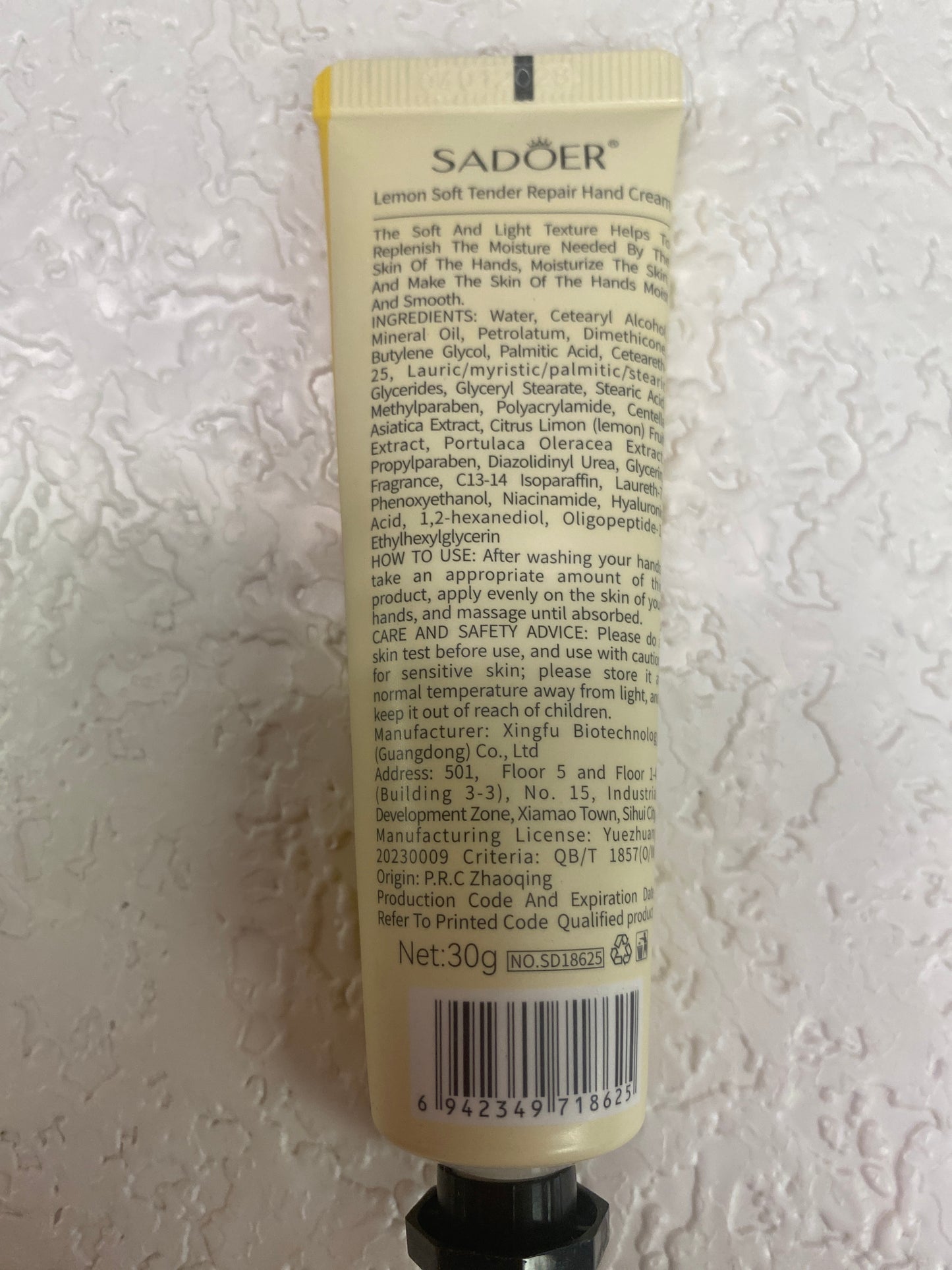 HAND CREAM LEMON