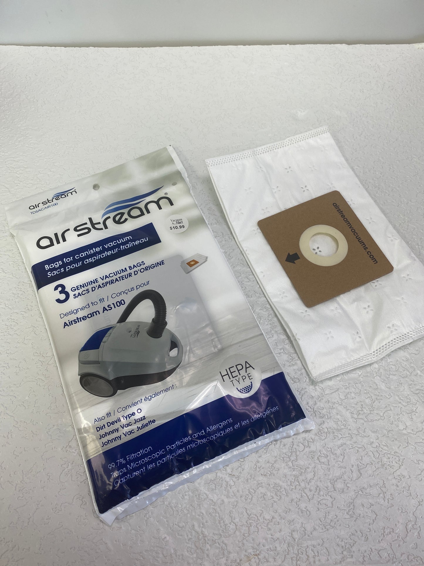 AIRSTREAM HEPA VACUUM BAGS