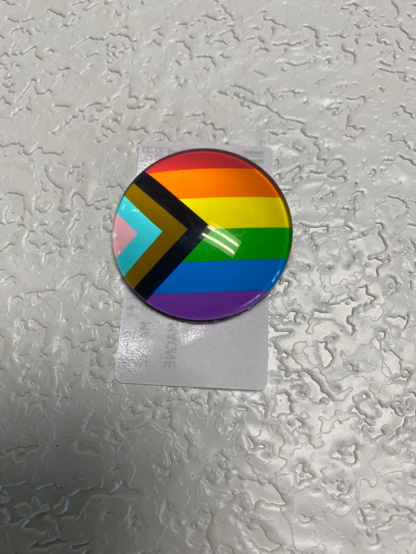 PROGRESS FLAG FRIDGE MAGNET