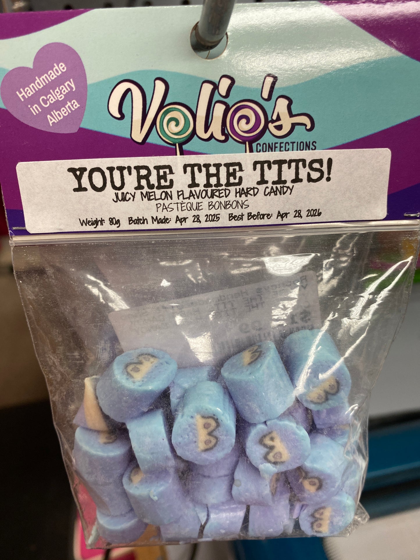 YOURE THE TITS HARD CANDY