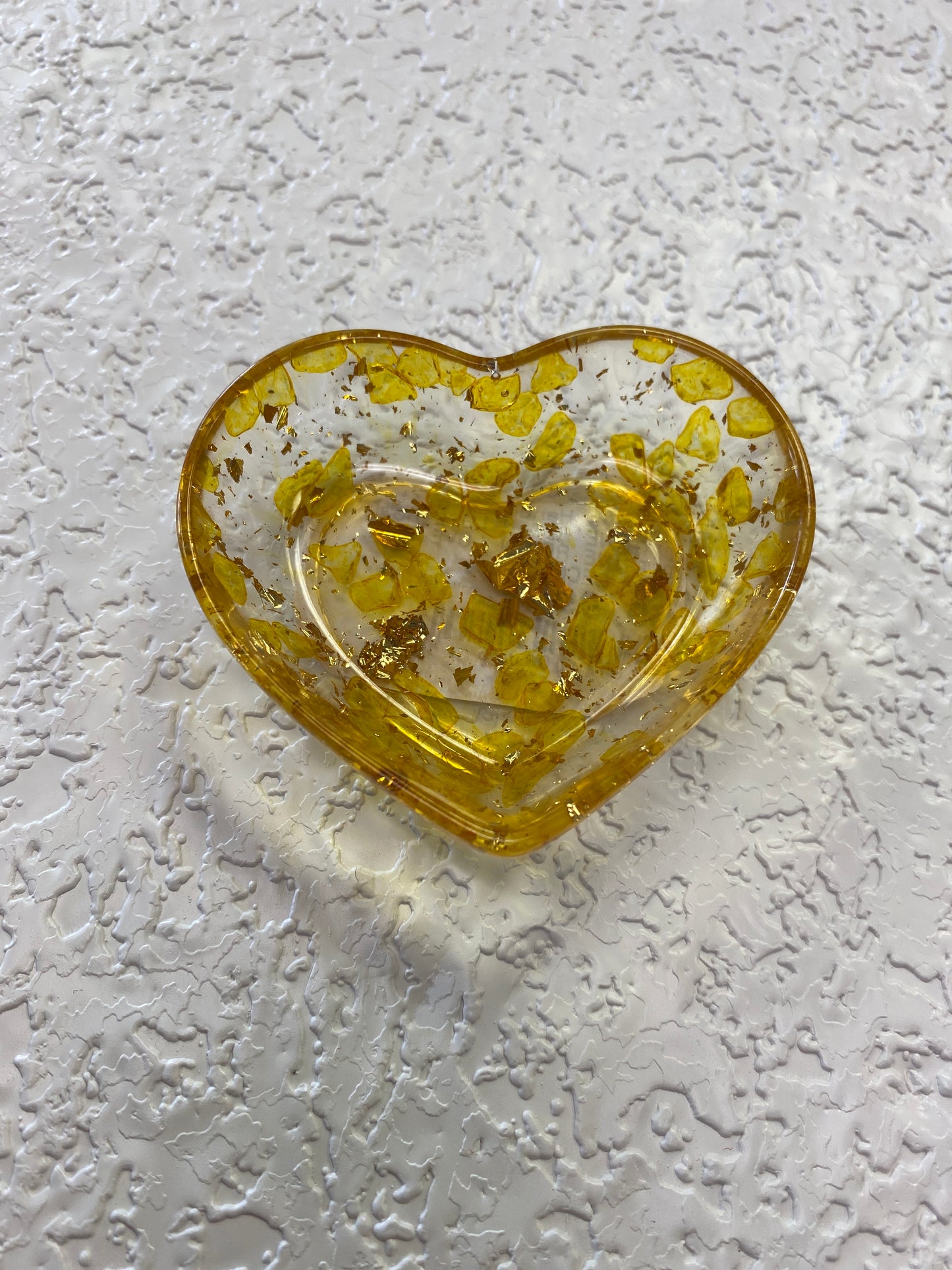 CITRINE RESIN LOVE BOWL