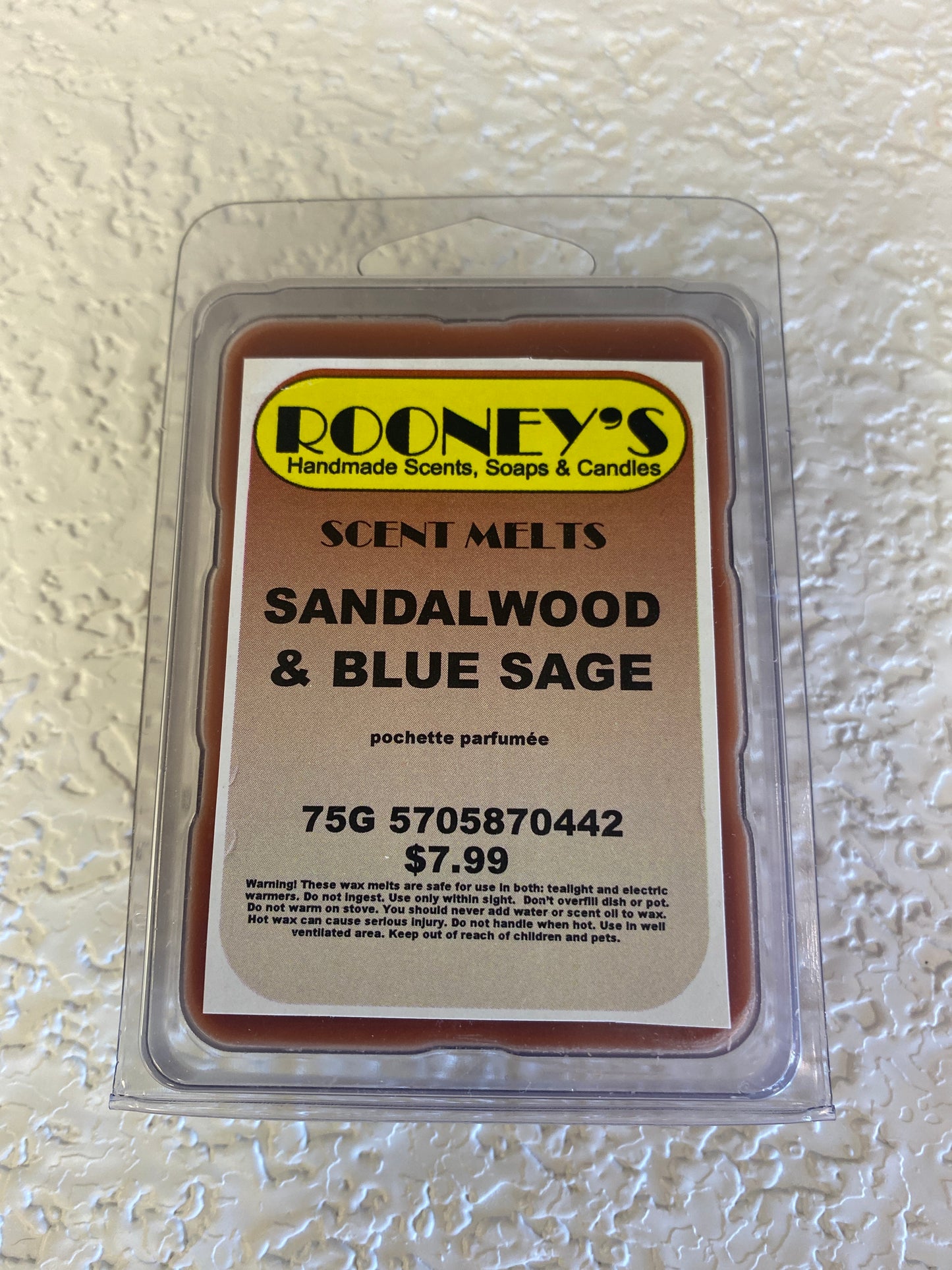SCENT MELT SANDALWOOD & BLUE SAGE