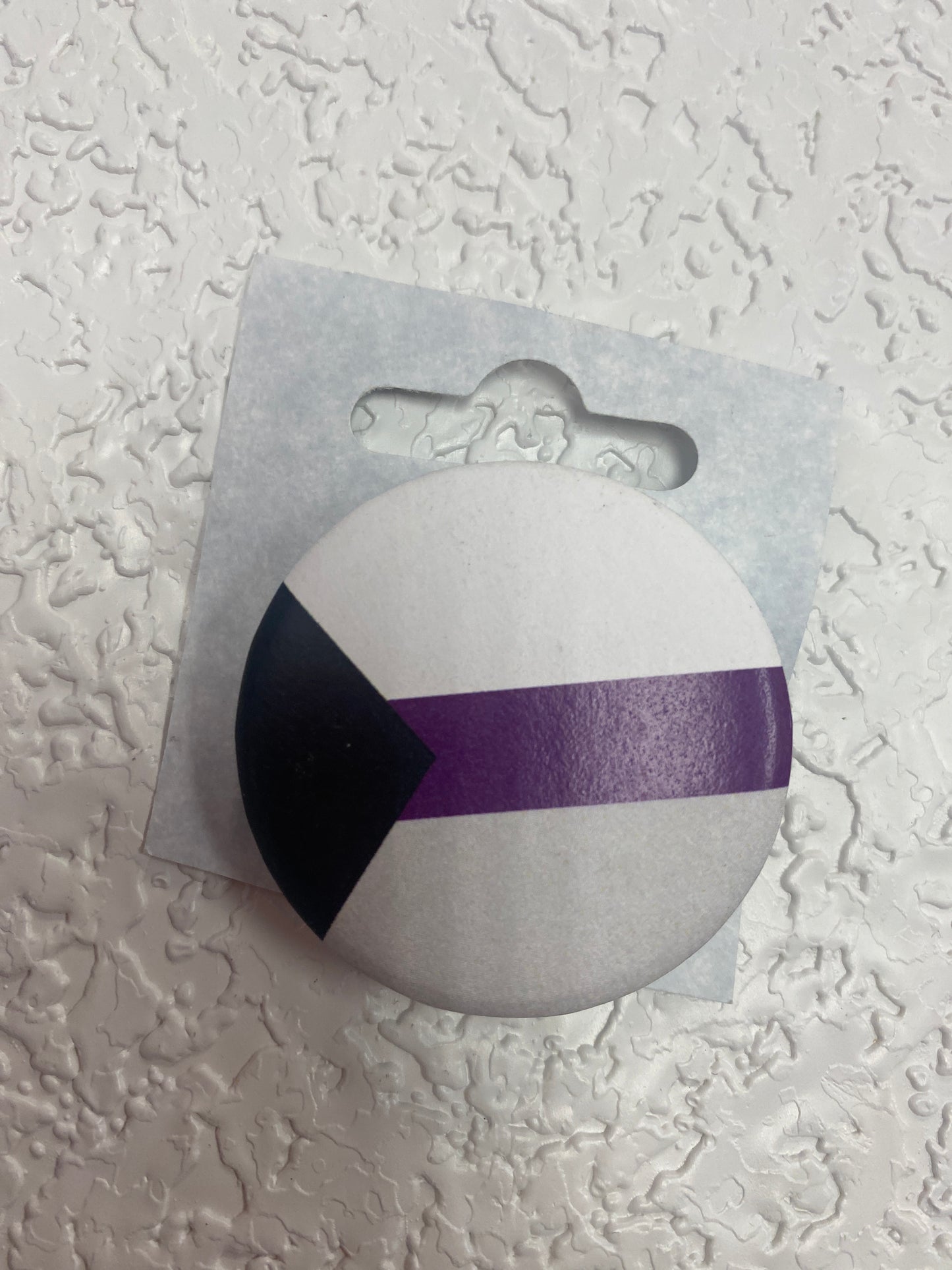 DEMISEXUAL PRIDE FLAG BUTTON