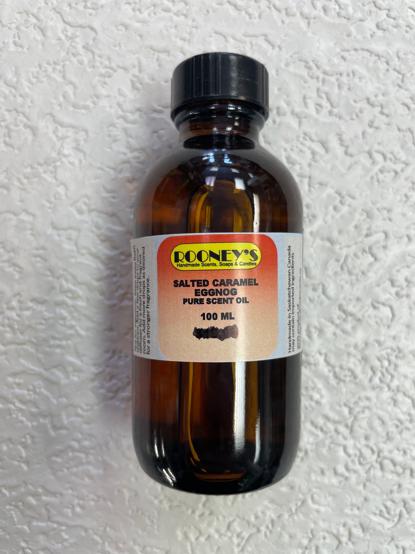 PURE SCENT OIL 132ml SALTED CARAMEL EGGNOG