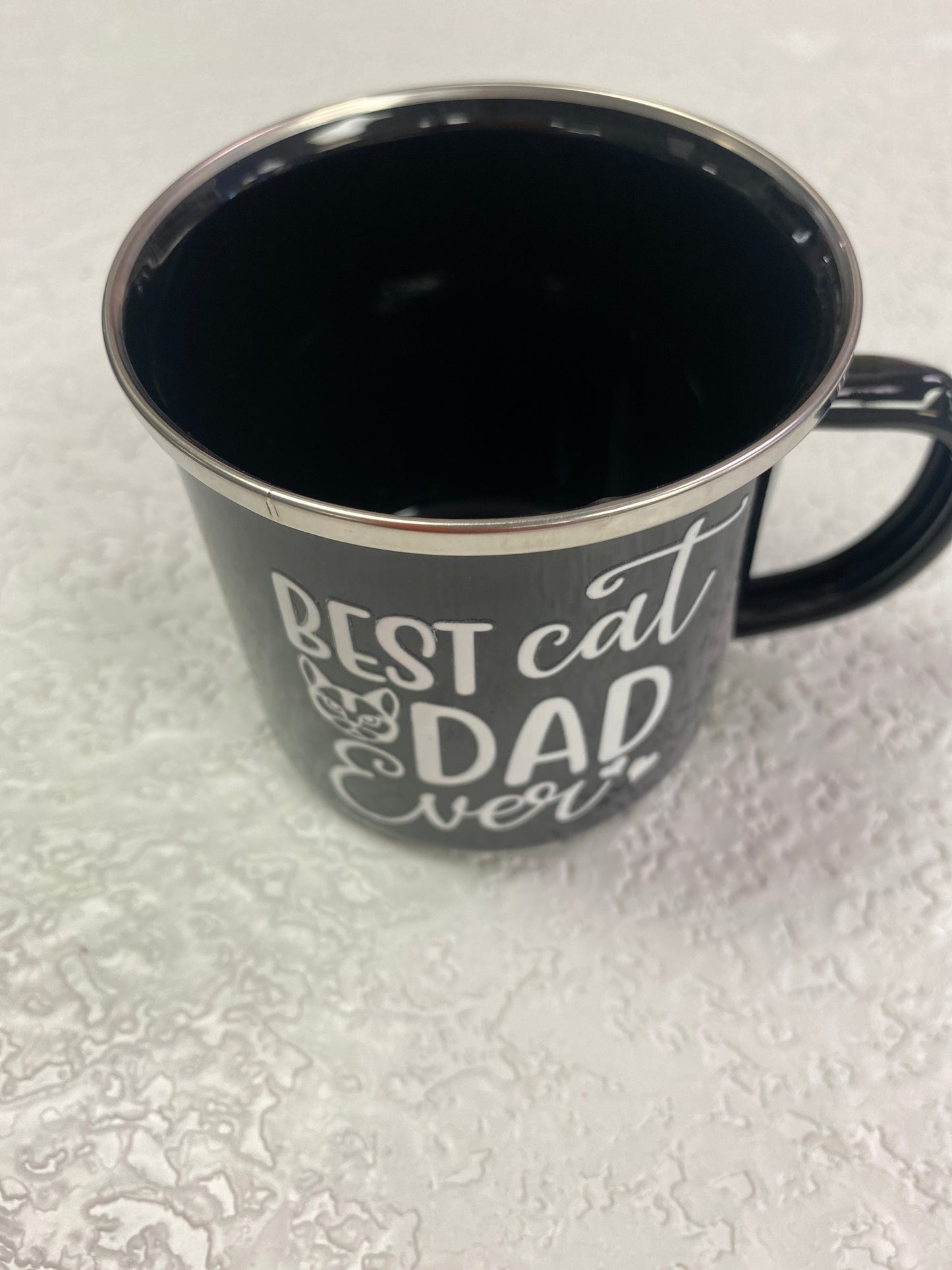 BEST DAD EVER BLACK CUP