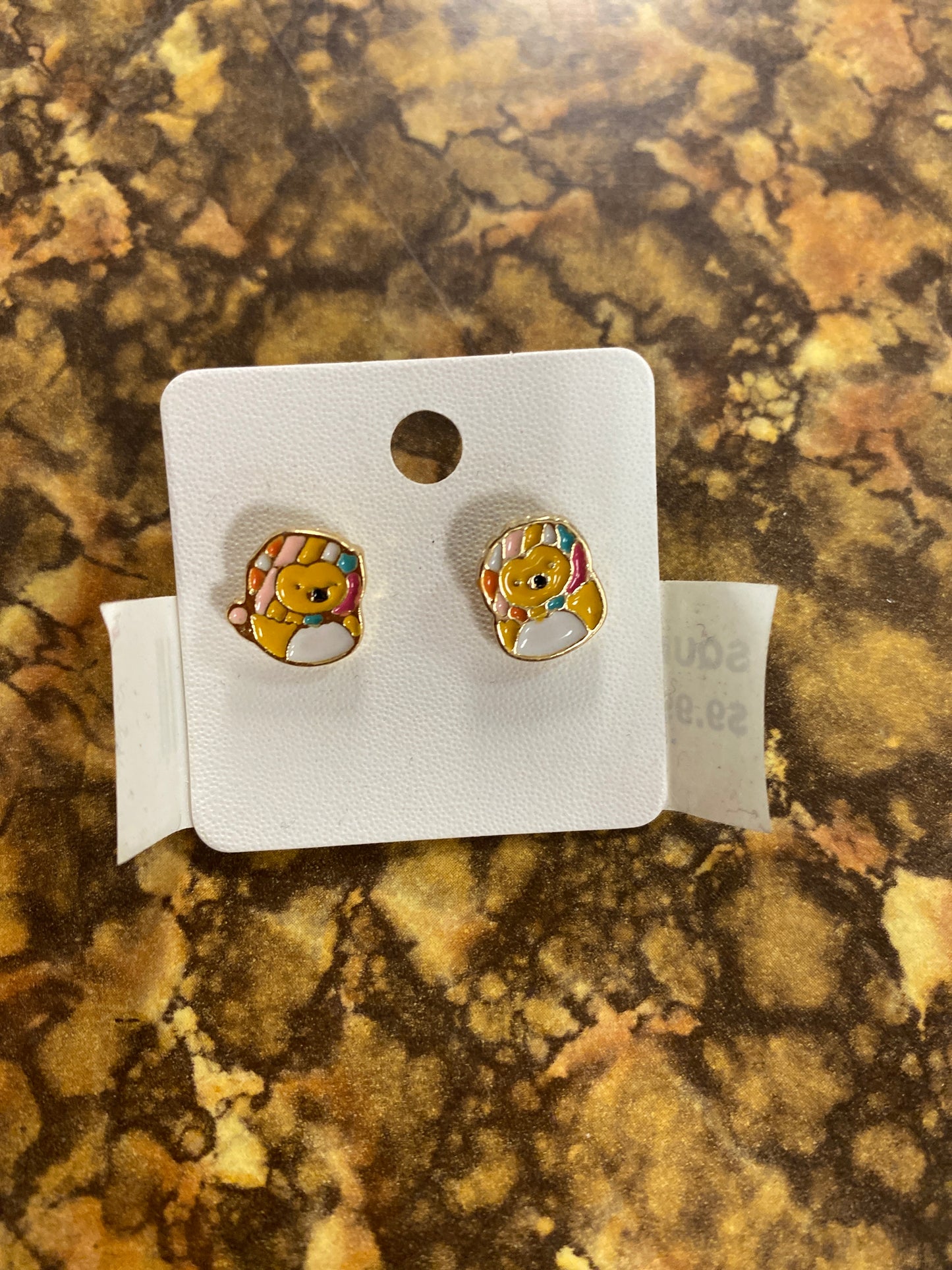 CUTE LION EARRINGS