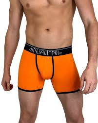 TANGERINE ORANGE BAMBOO BOXER