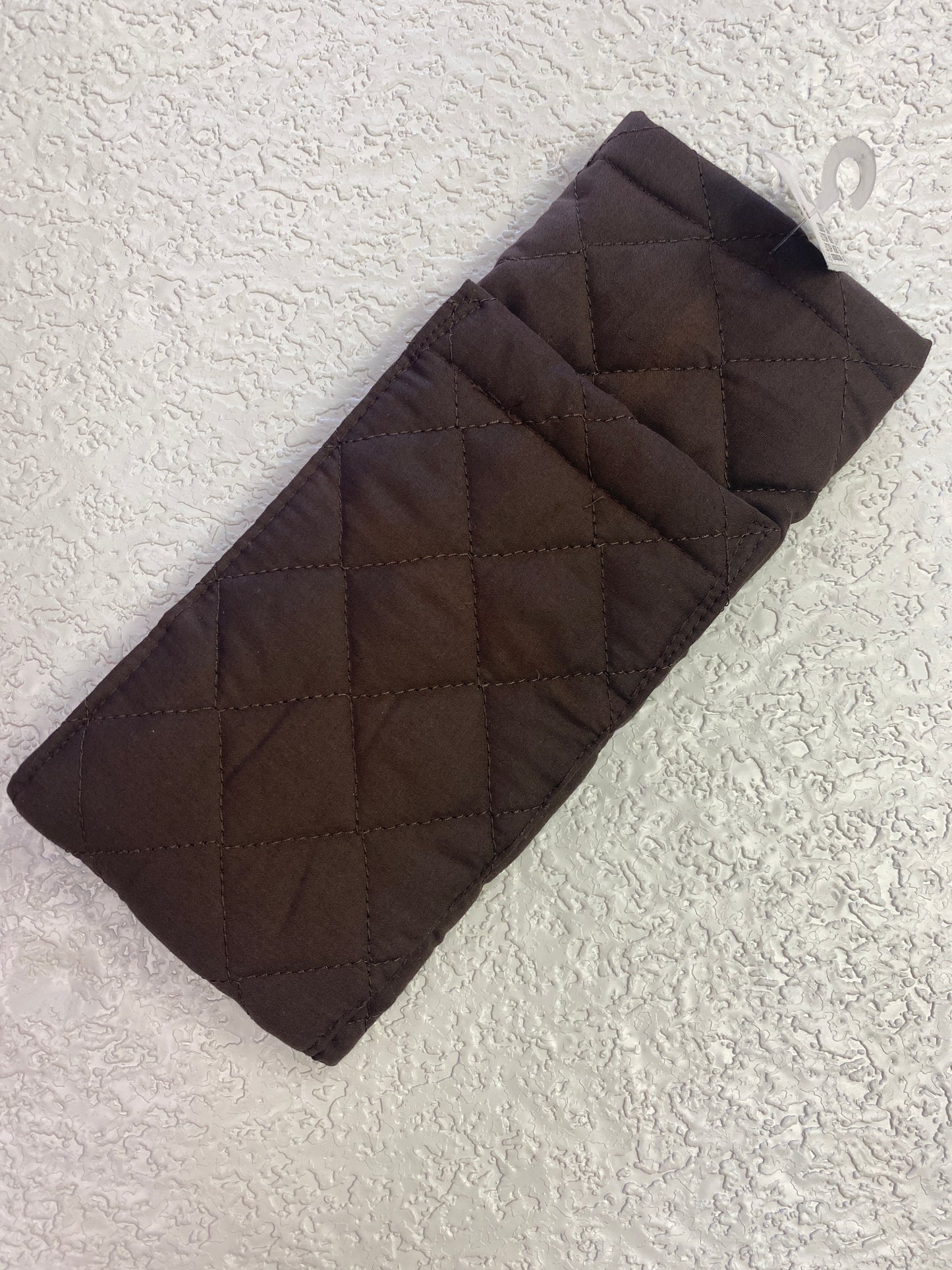 BROWN CURLING IRON HOLDER