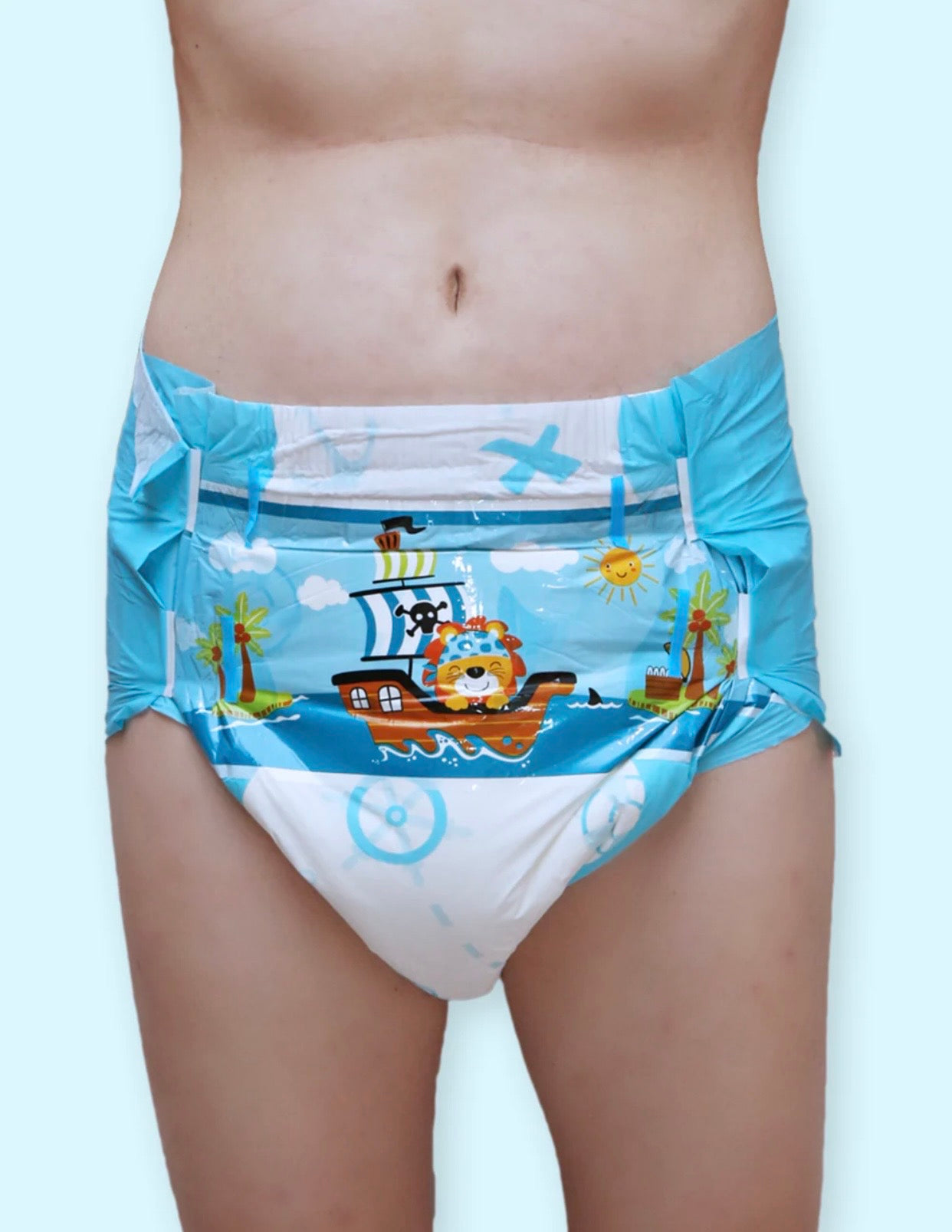 KIDDO DIAPER LITTLE SAILOR MEDIUM