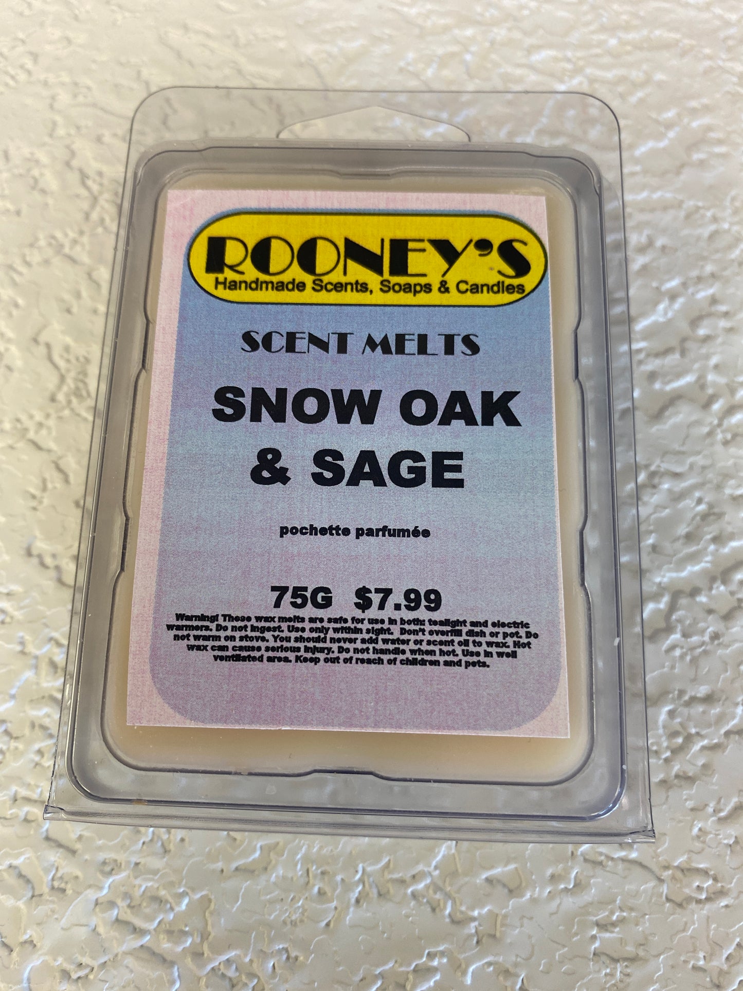 SNOW OAK & SAGE SCENT MELTS