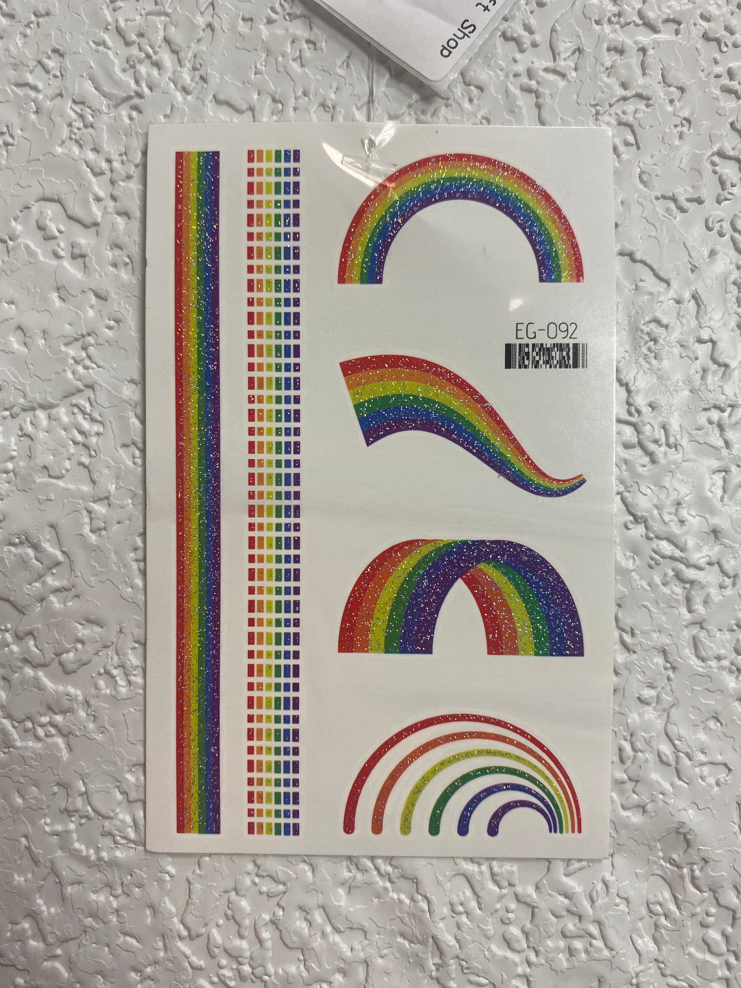 PRIDE GLITTER TATTOO STYLE 8