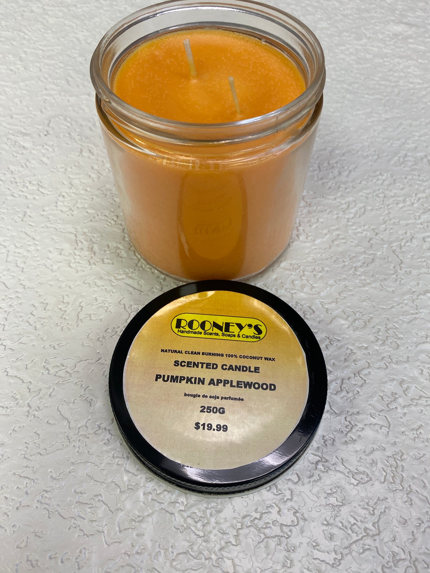 PUMPKIN APPLEWOOD CANDLE 250G