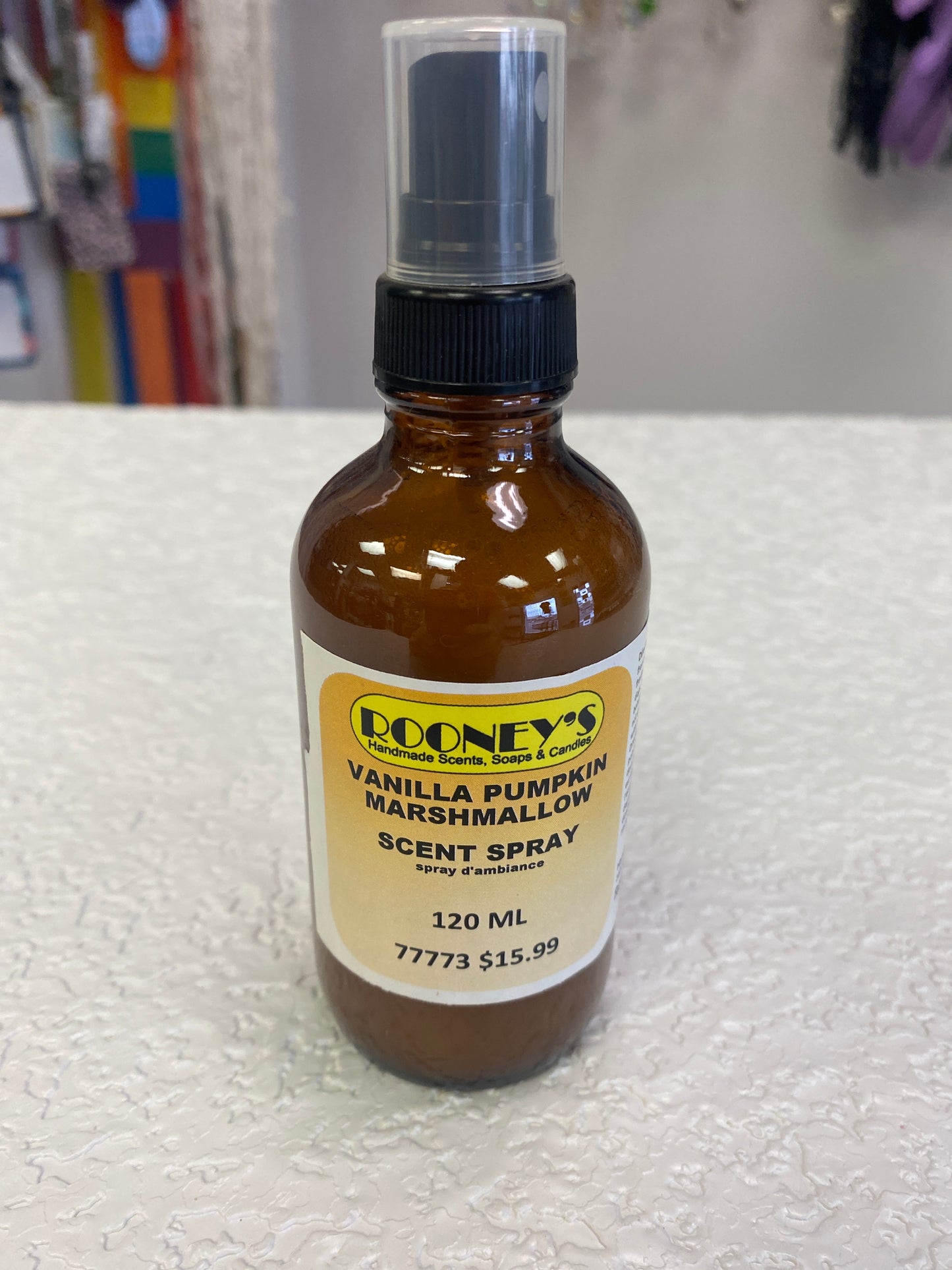 VANILLA PUMPKIN MARSHMALLOW SCENT SPRAY