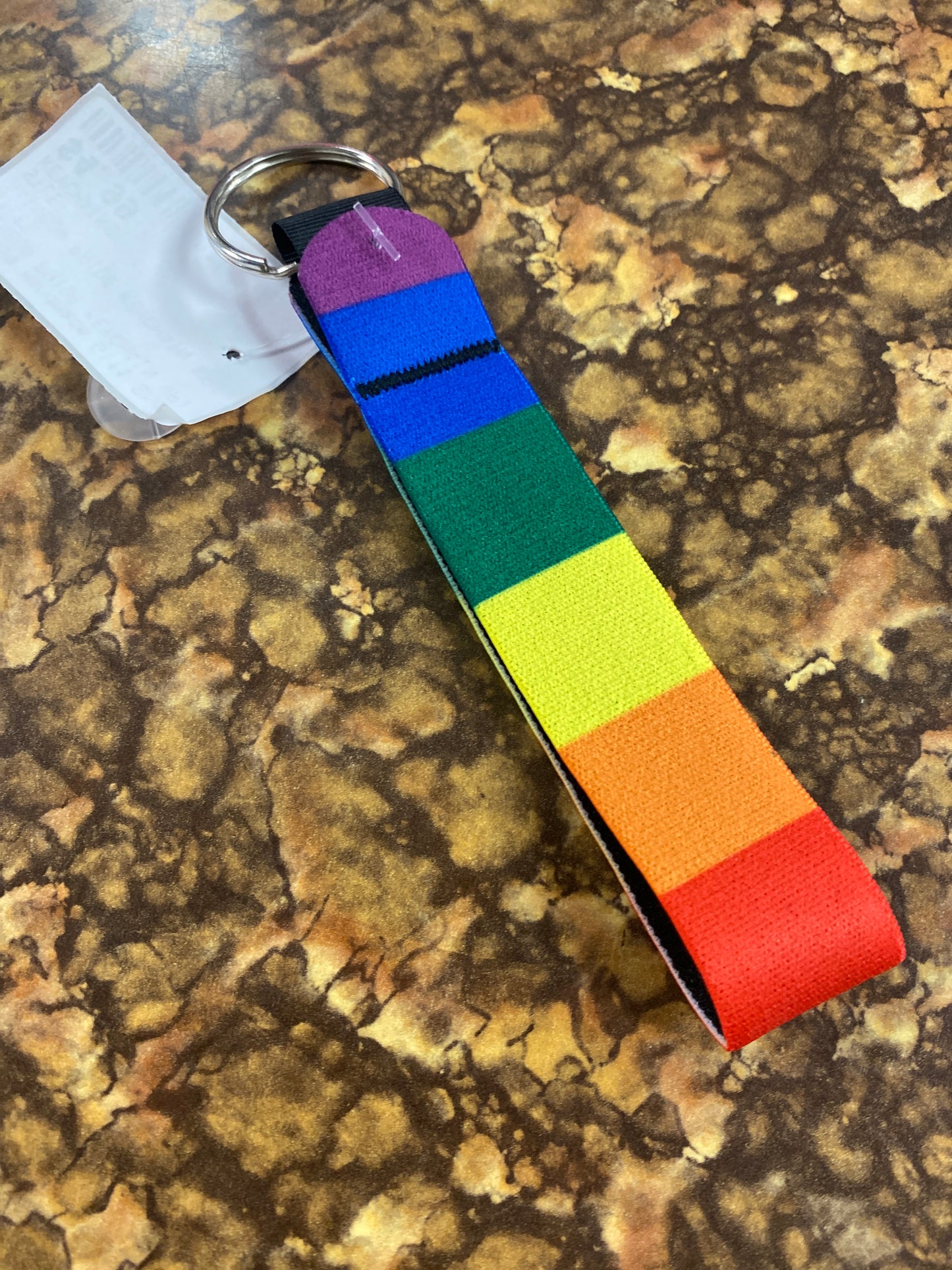 RAINBOW PRIDE KEYCHAIN WRISTLET