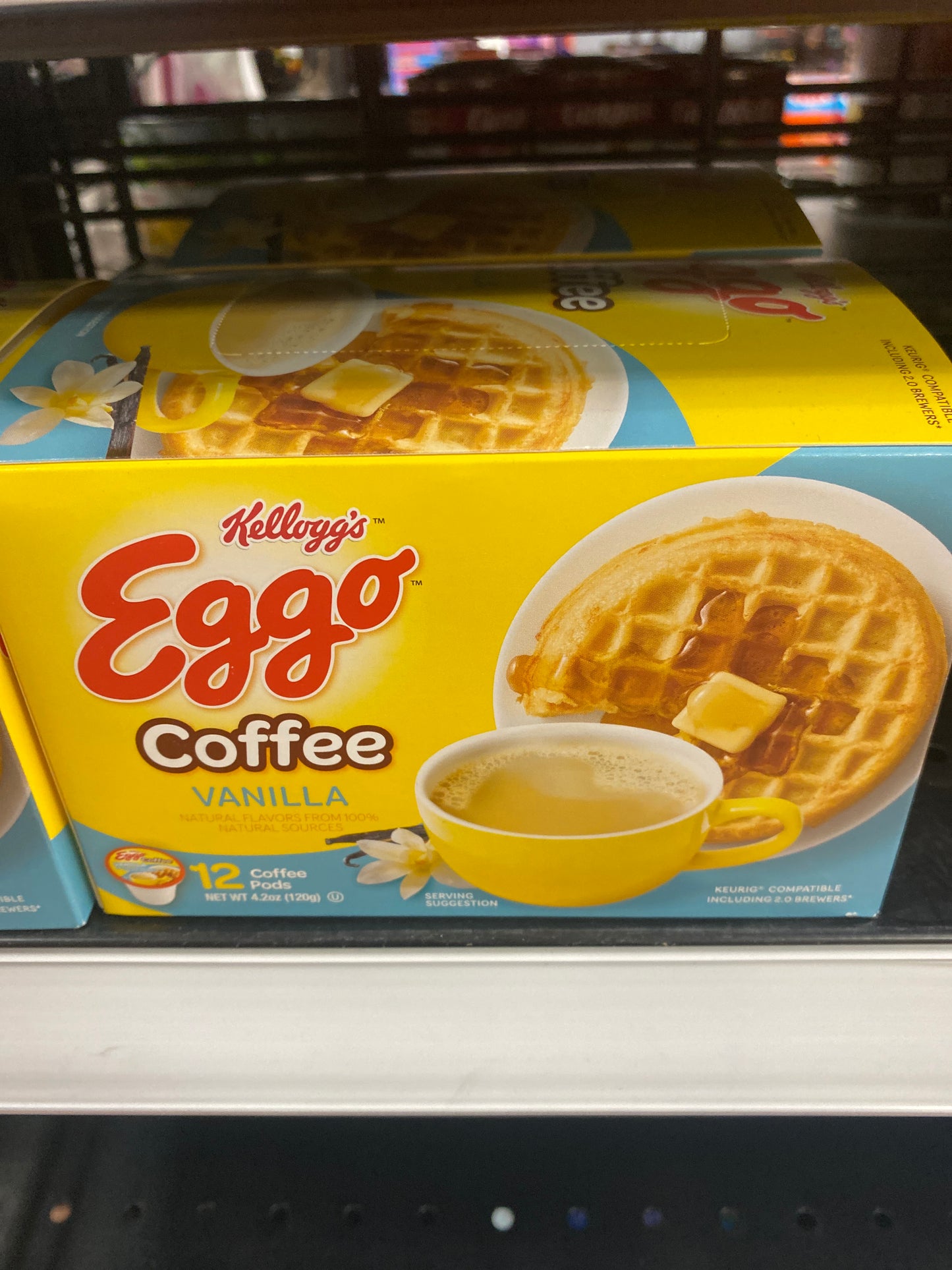EGGO COFFEE VANILLA 12 COFFEE PODS