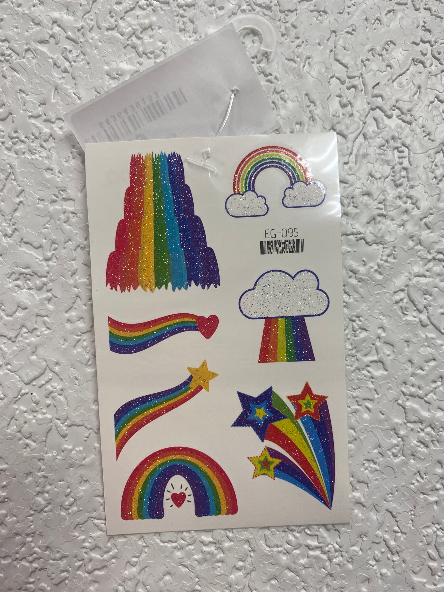 PRIDE GLITTER TATTOO STYLE 4