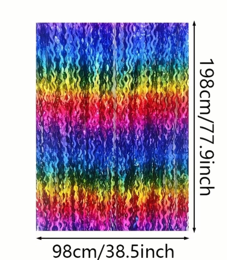 SHINY RAINBOW 1 SET TASSEL