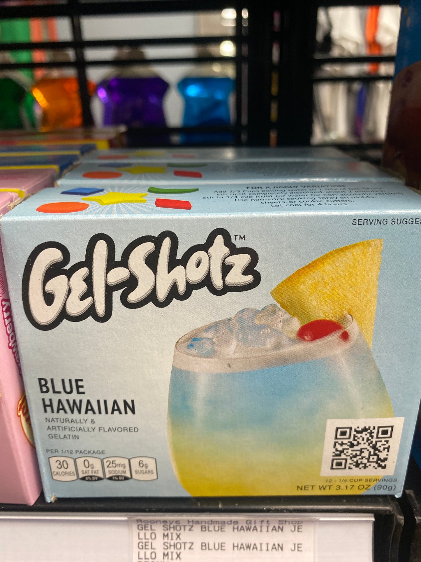 GEL SHOTZ BLUE HAWAIIAN JELLO MIX