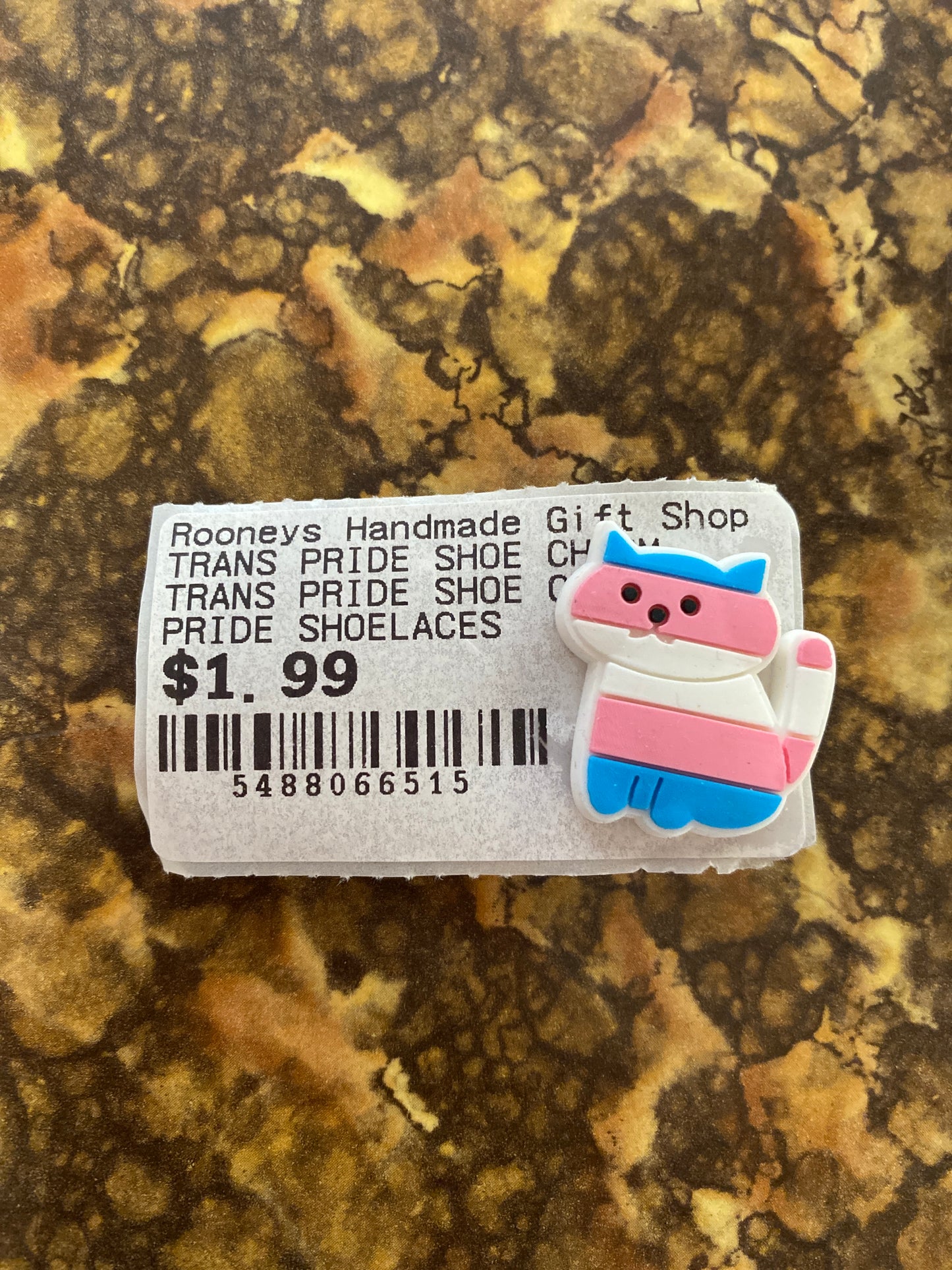 TRANS PRIDE SHOE CHARM