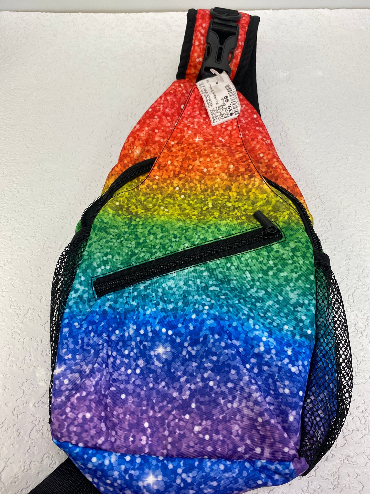 FASHION RAINBOW SPARKLE CHEST BAG