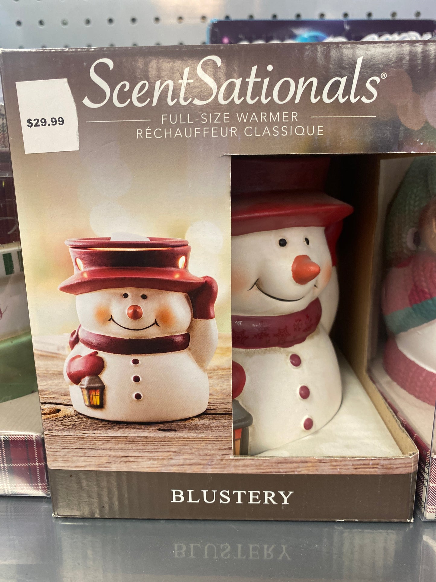 Blustery scent warmer
