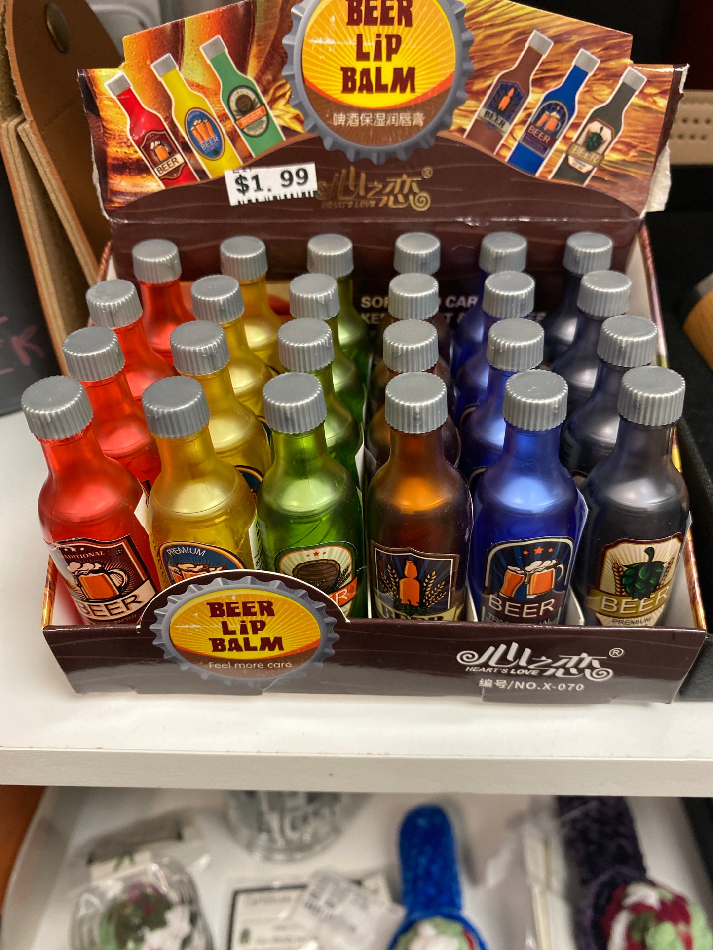 LIP BALM MINI BOTTLES