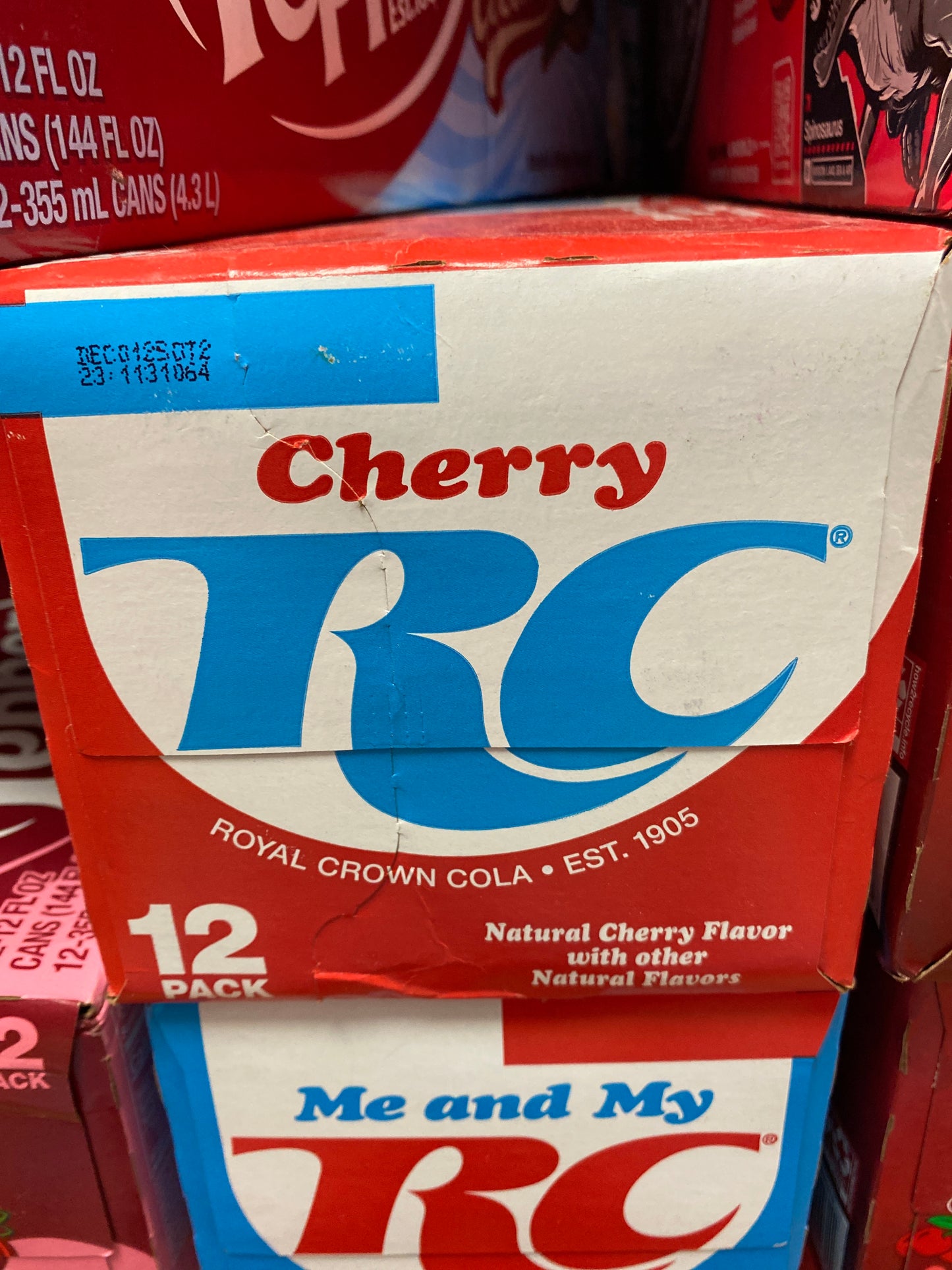 RC COLA CHERRY CASE