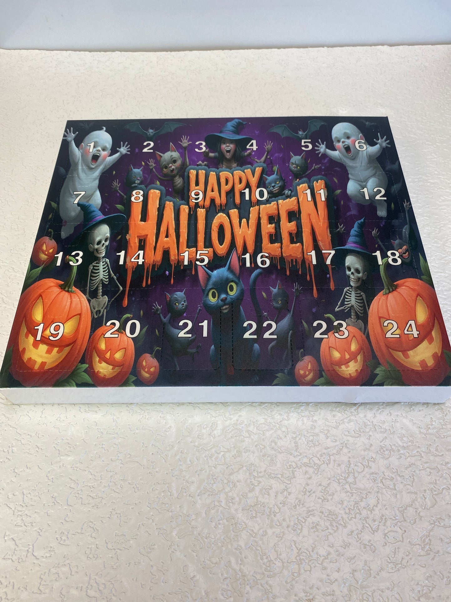 HALLOWEEN MYSTERY CALENDER RESIN MINI FIGURES