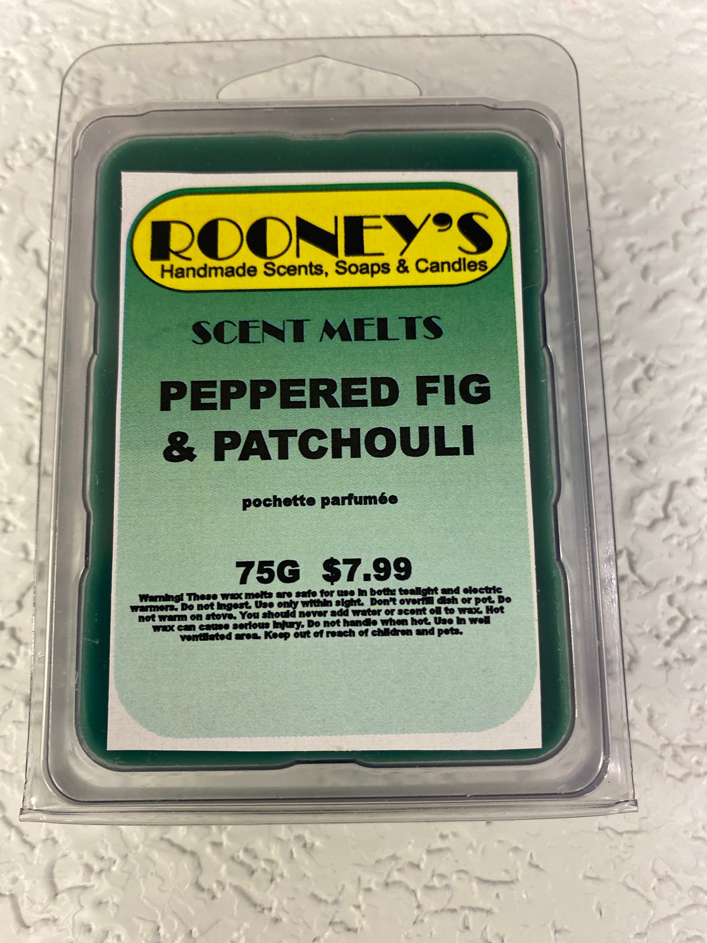PEPPERED FIG & PATCHOULI SCENT MELTS