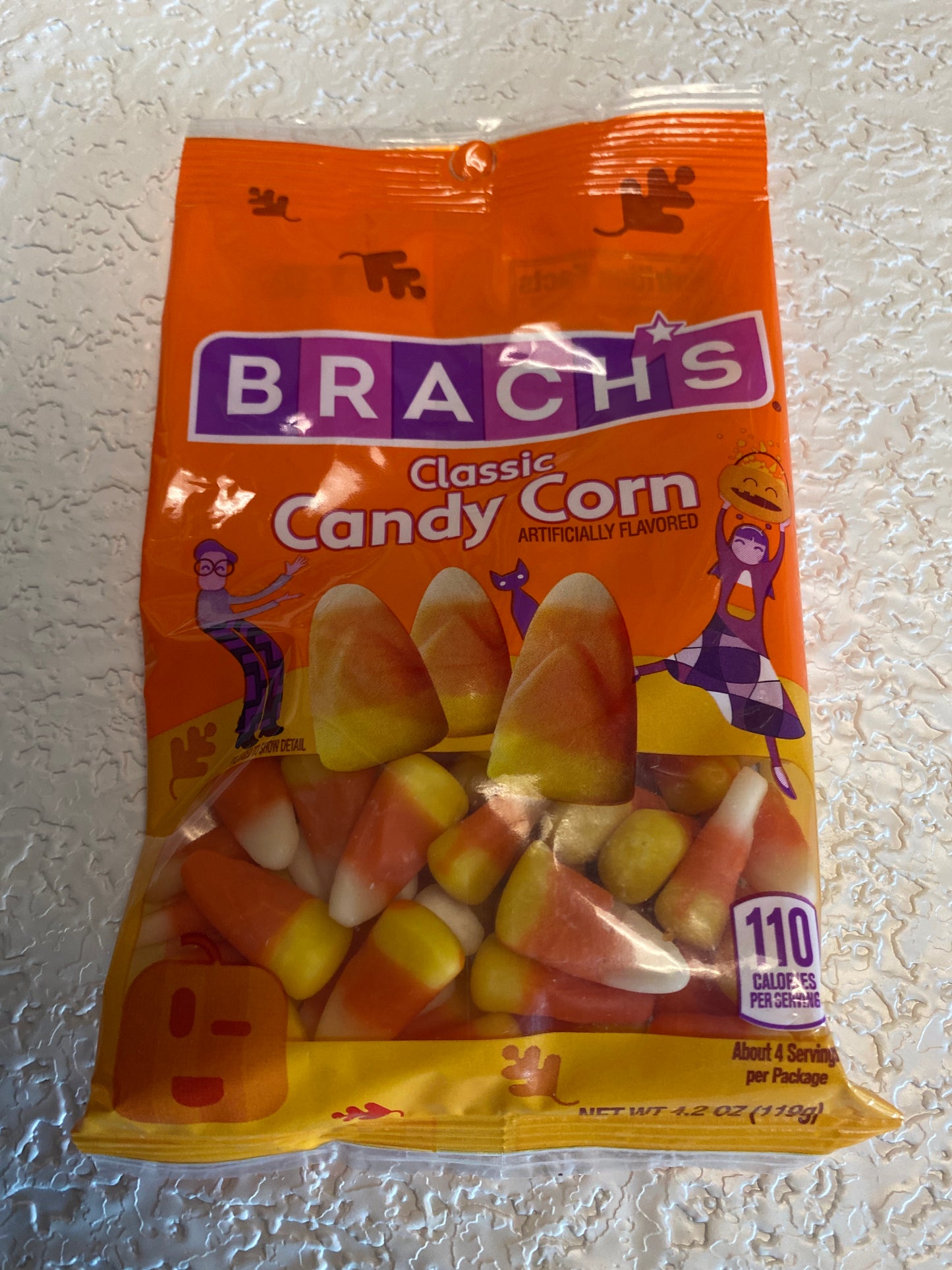 HALLOWEEN BRACHS CANDY CORN BAG