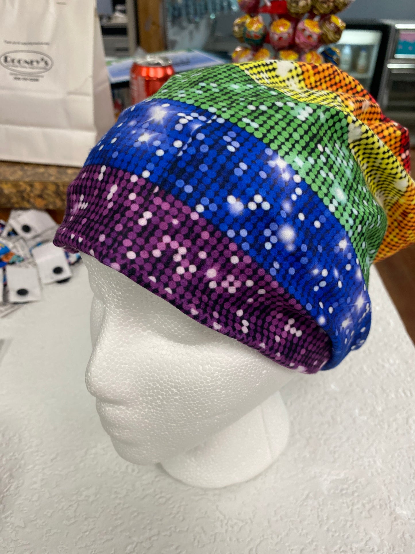 RAINBOW SPARKLE BEANIE