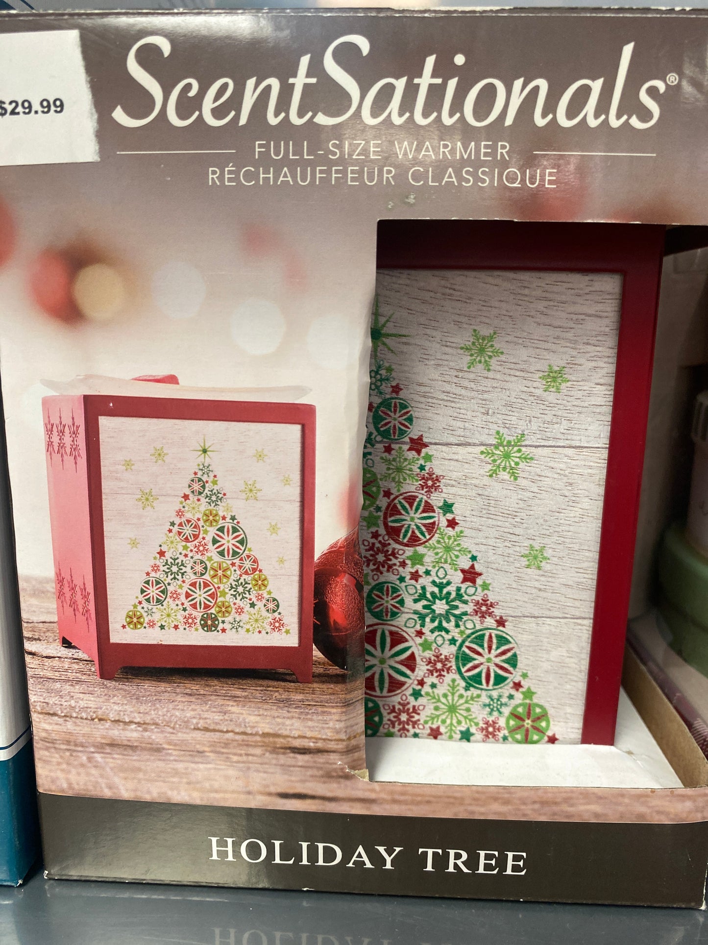 Holiday tree scent warmer
