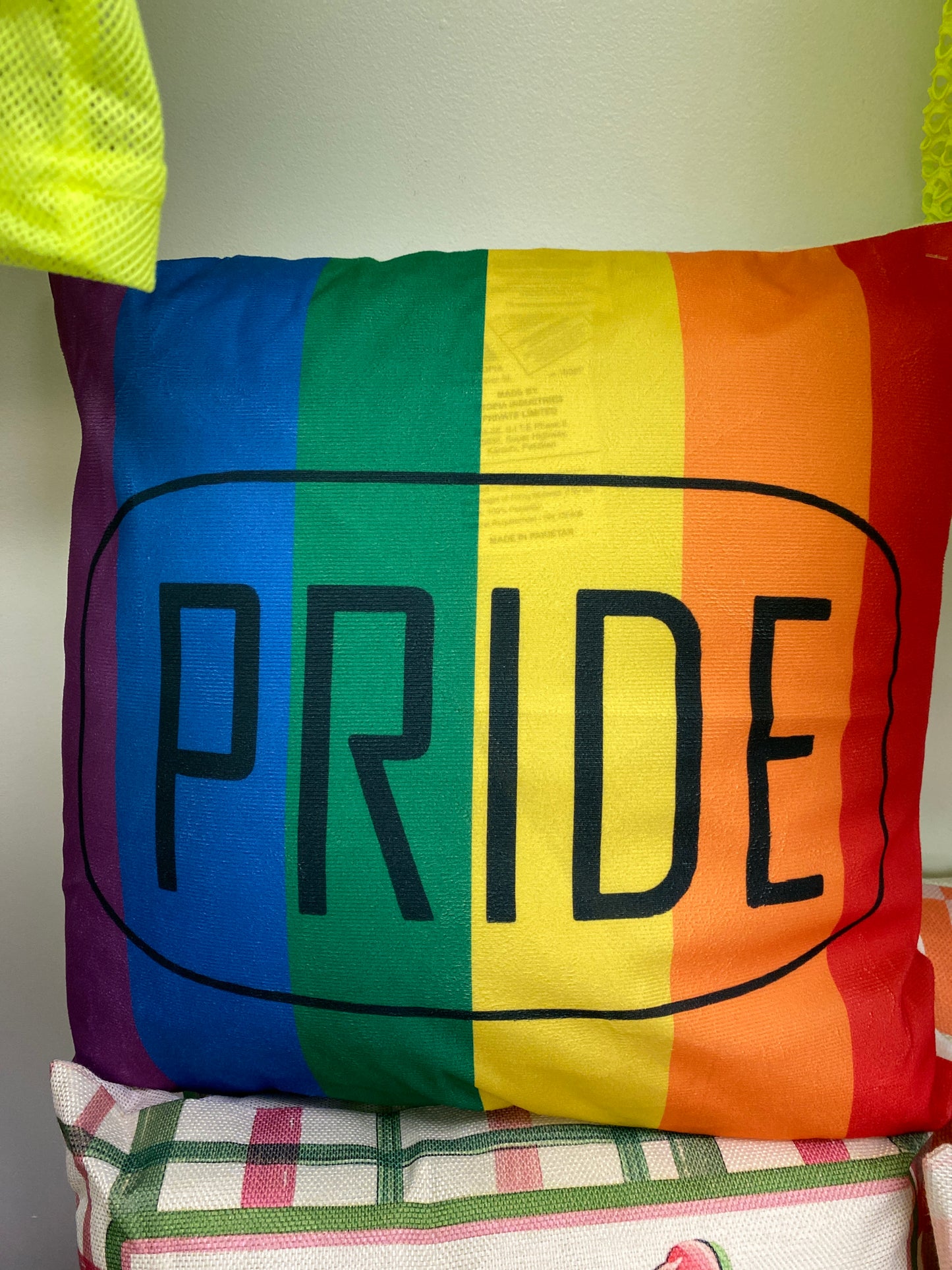 PRIDE THROW PILLOW