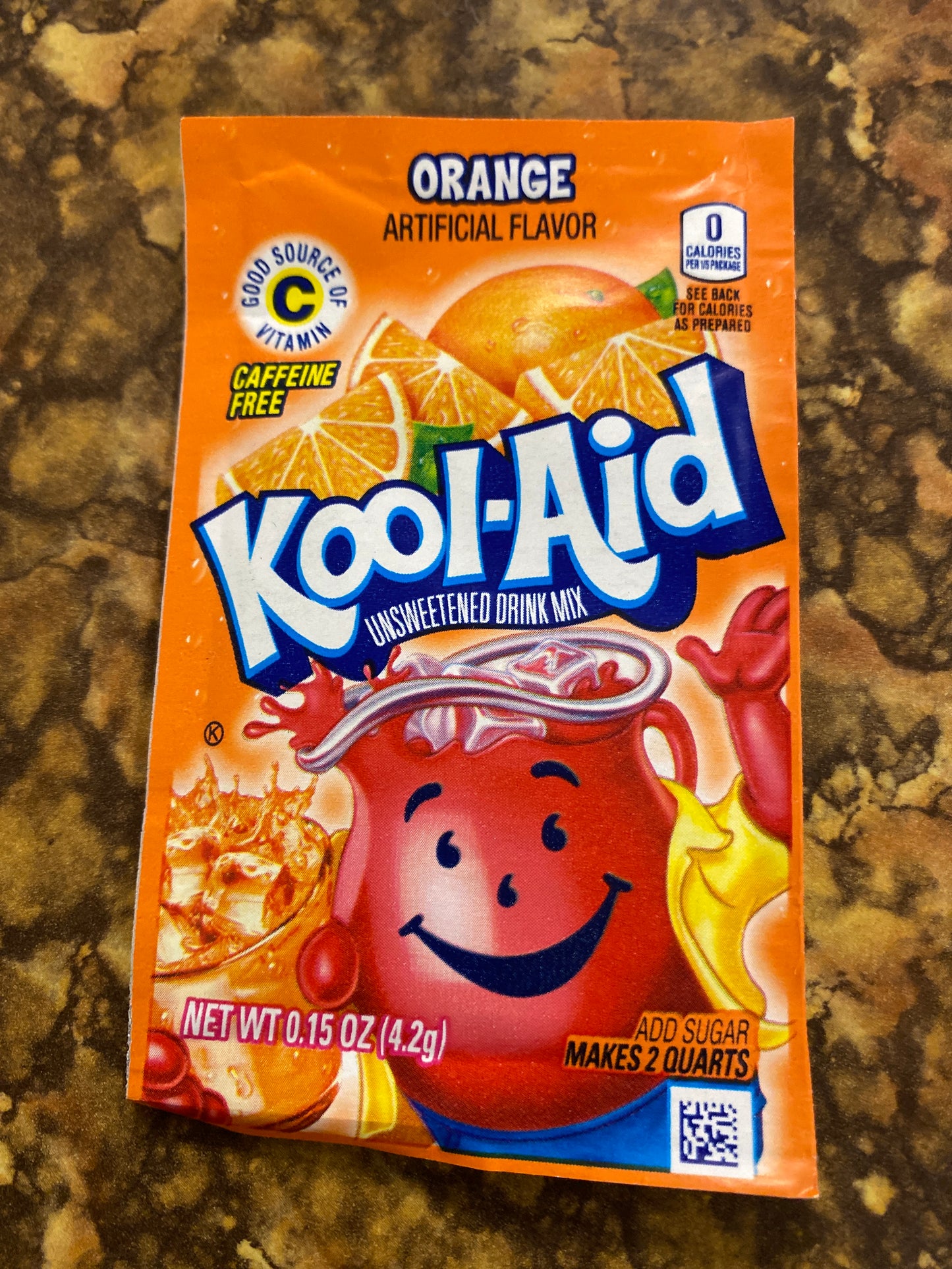 KOOL AID ORANGE DRINK MIX