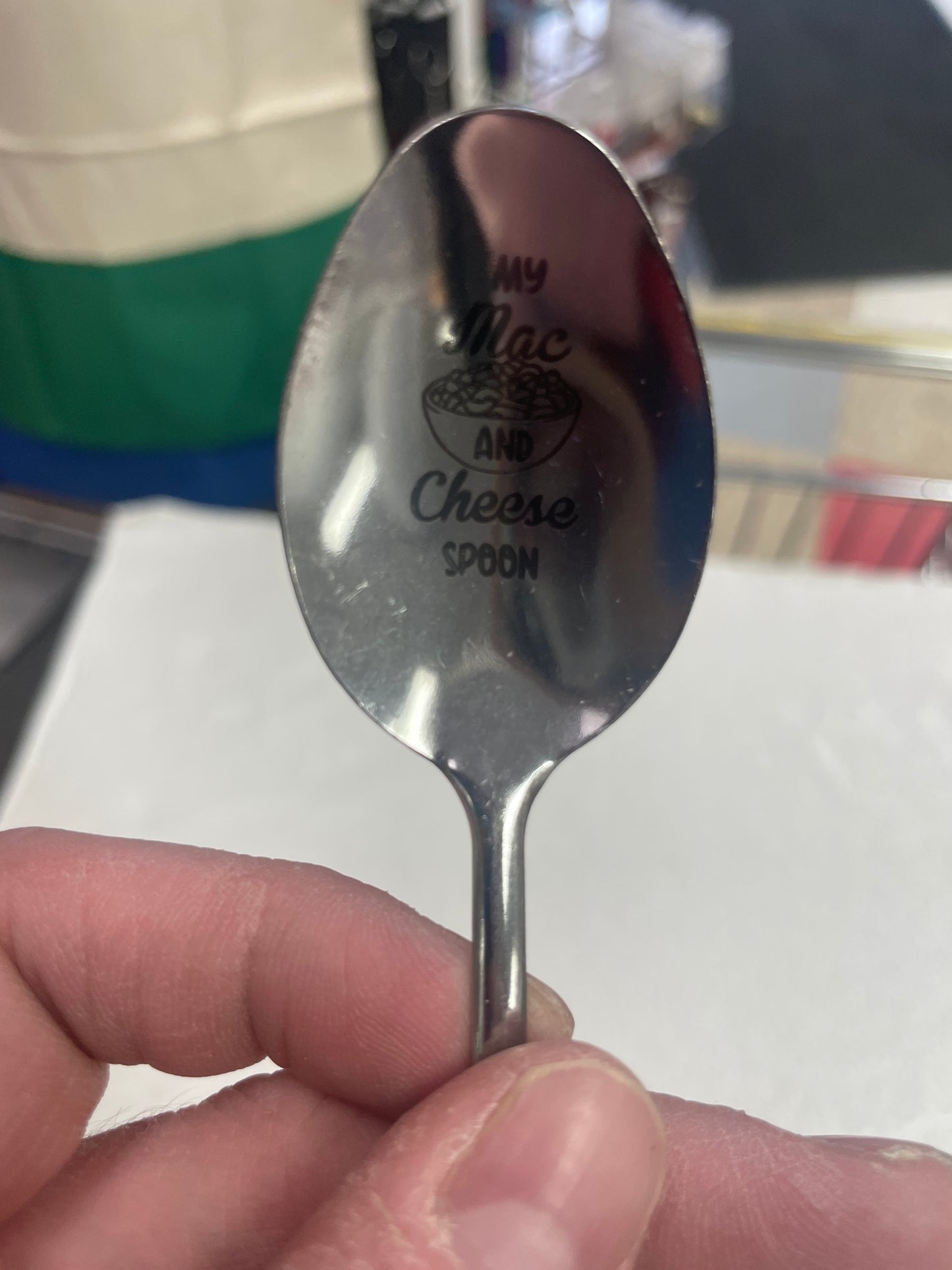 MY MAC AND CHEESE SPOON