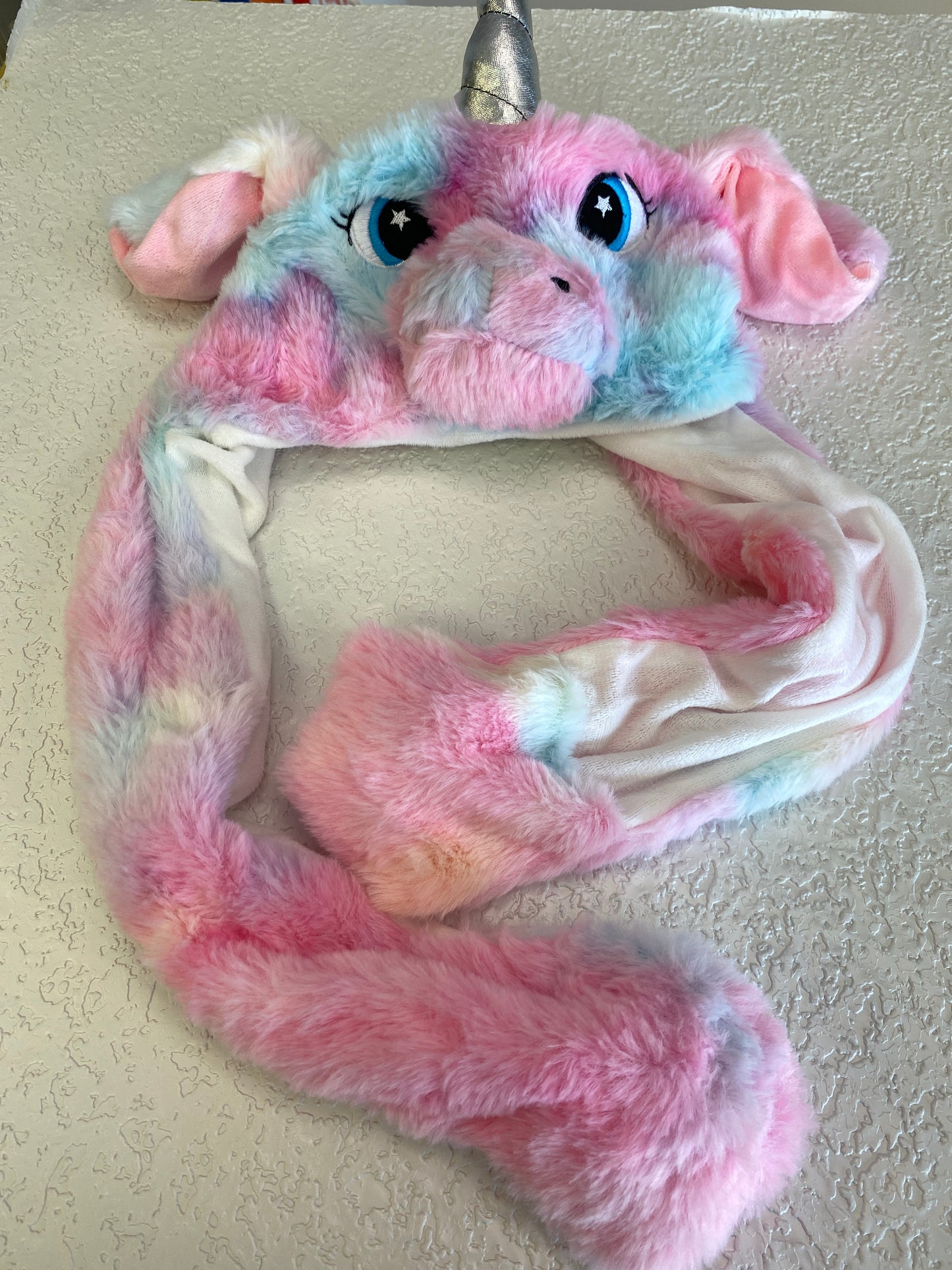 7 COLORS UNICORN PUMP HAT