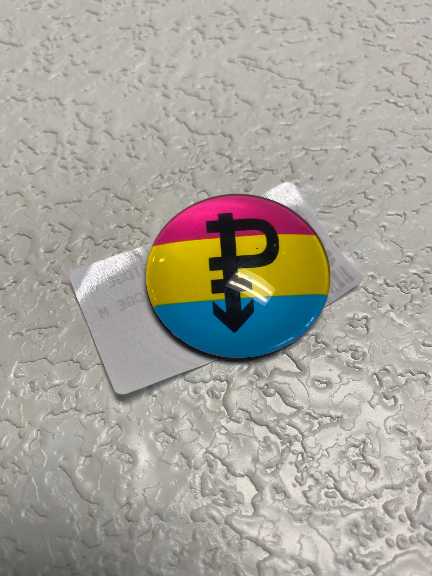 PAN SEXUAL SYMBOL FRIDGE MAGNET