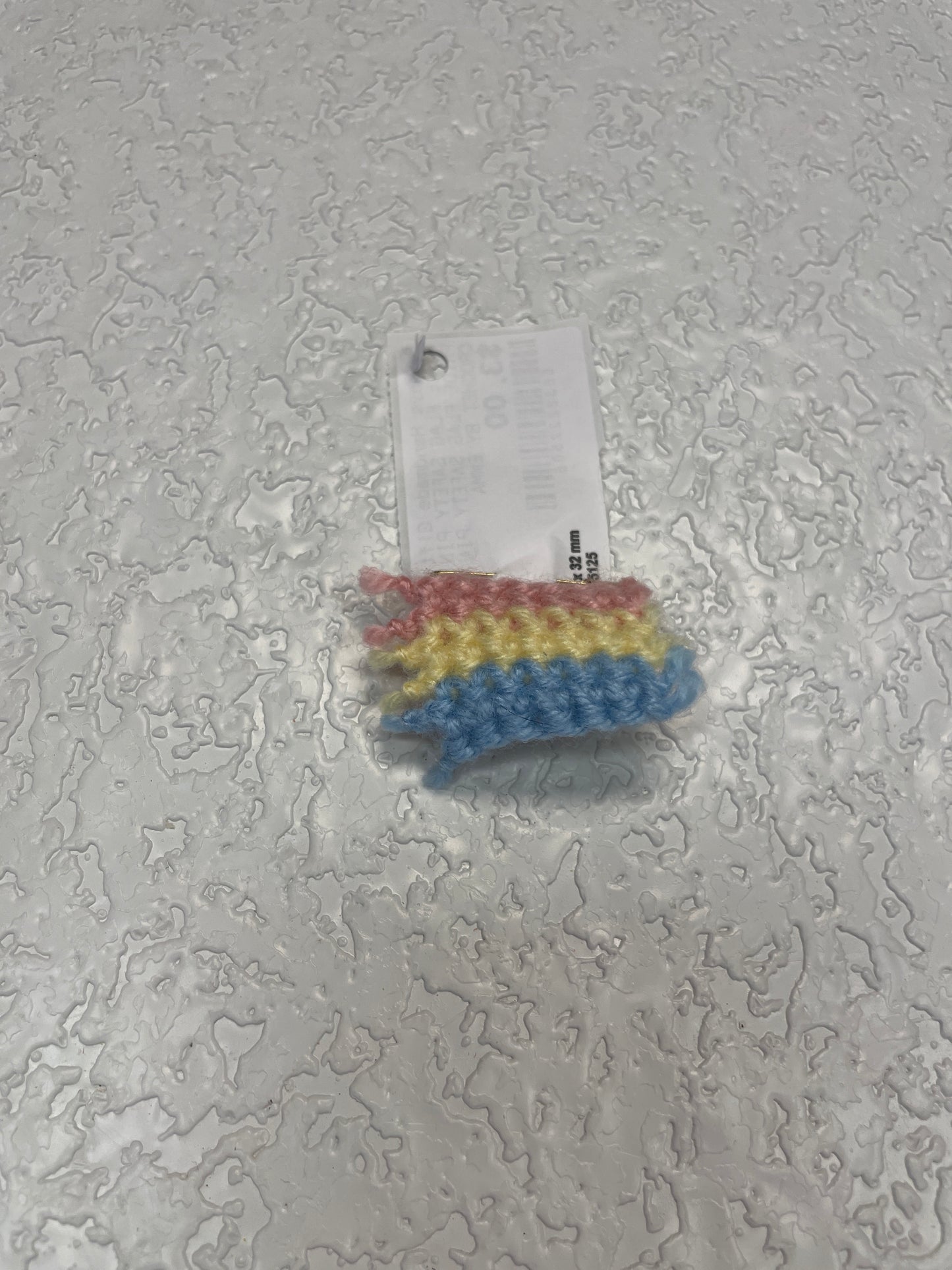 PRIDE FLAG SAFETY PIN
