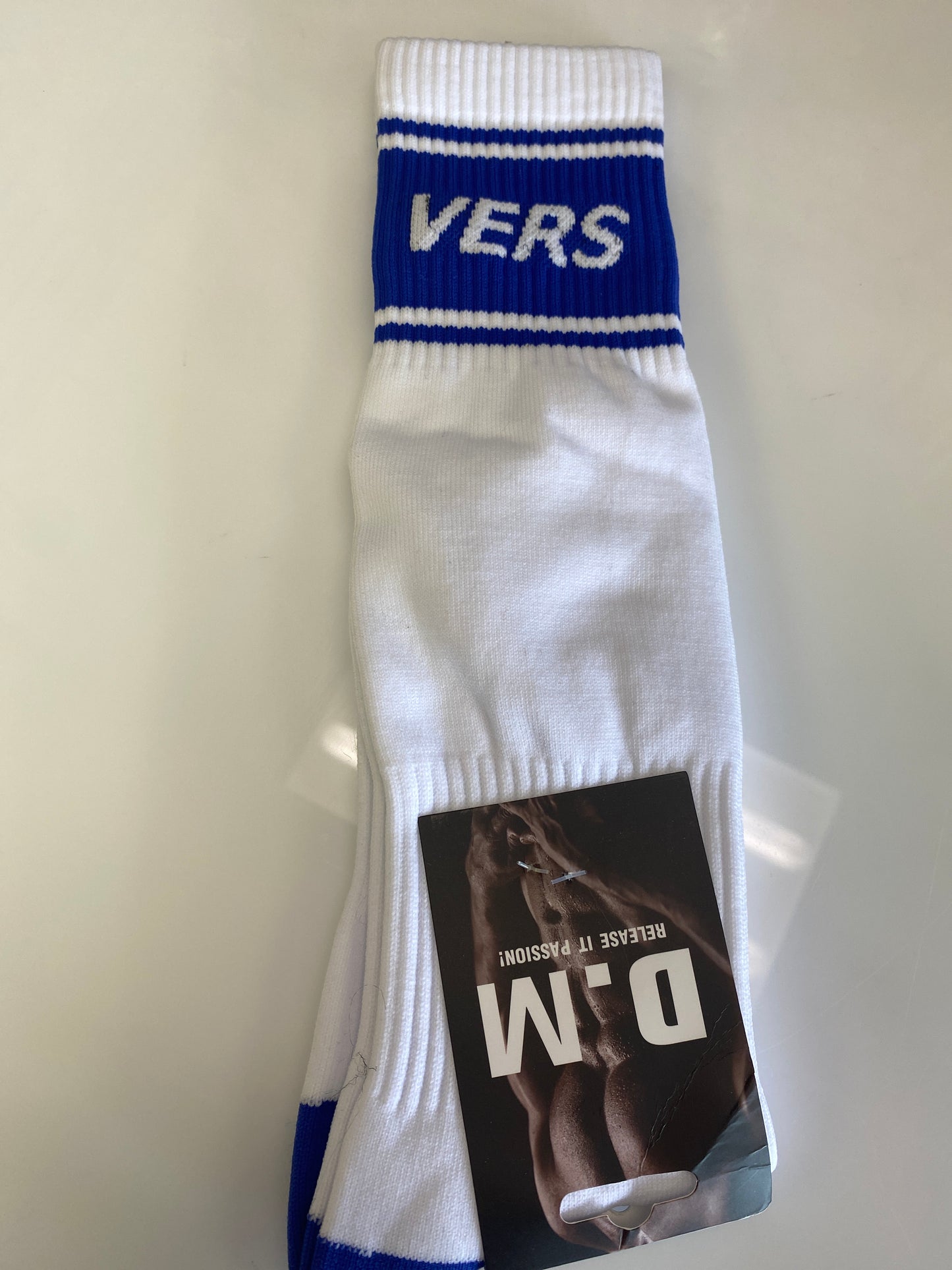 MENS SPORTS SOCKS BLUE VERS