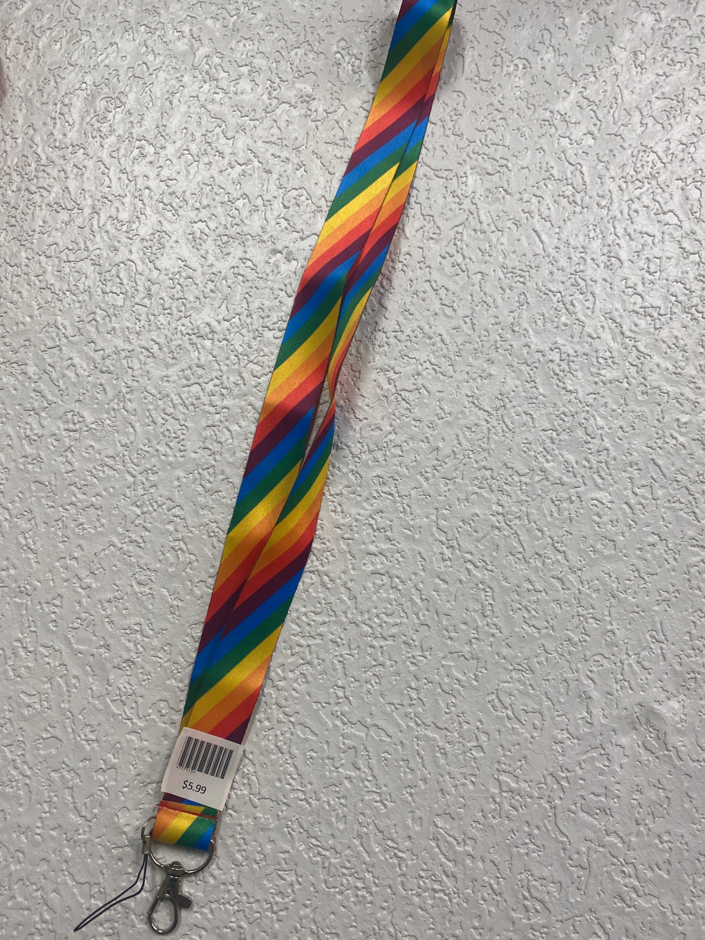 RAINBOW PRIDE LANYARD