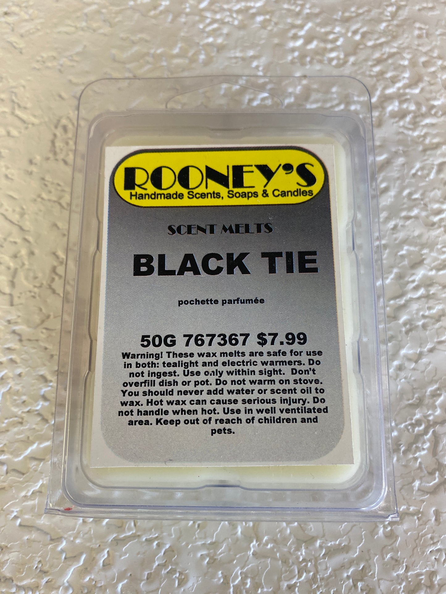 BLACK TIE SCENT MELT