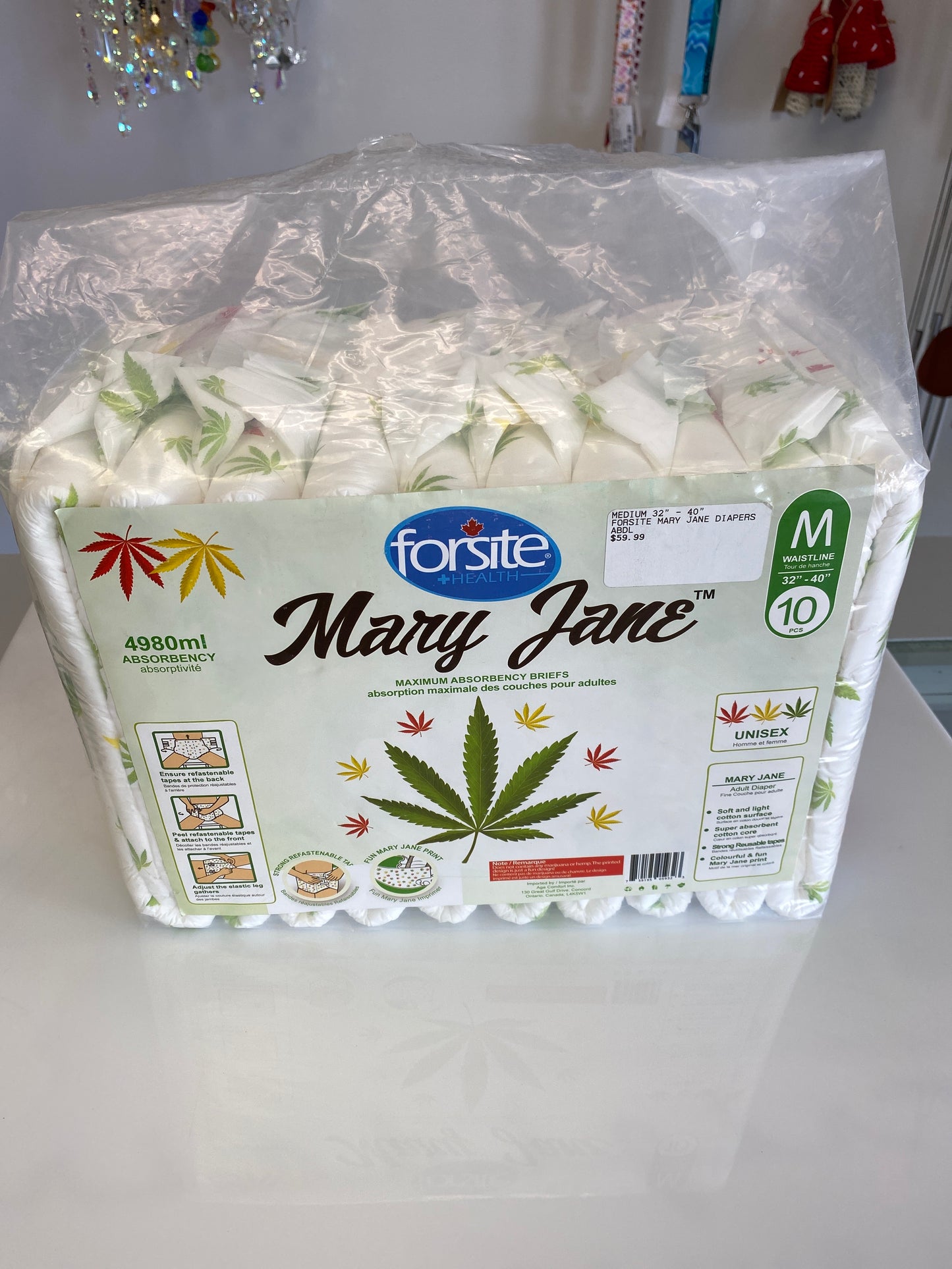 FORSITE MARY JANE DIAPERS