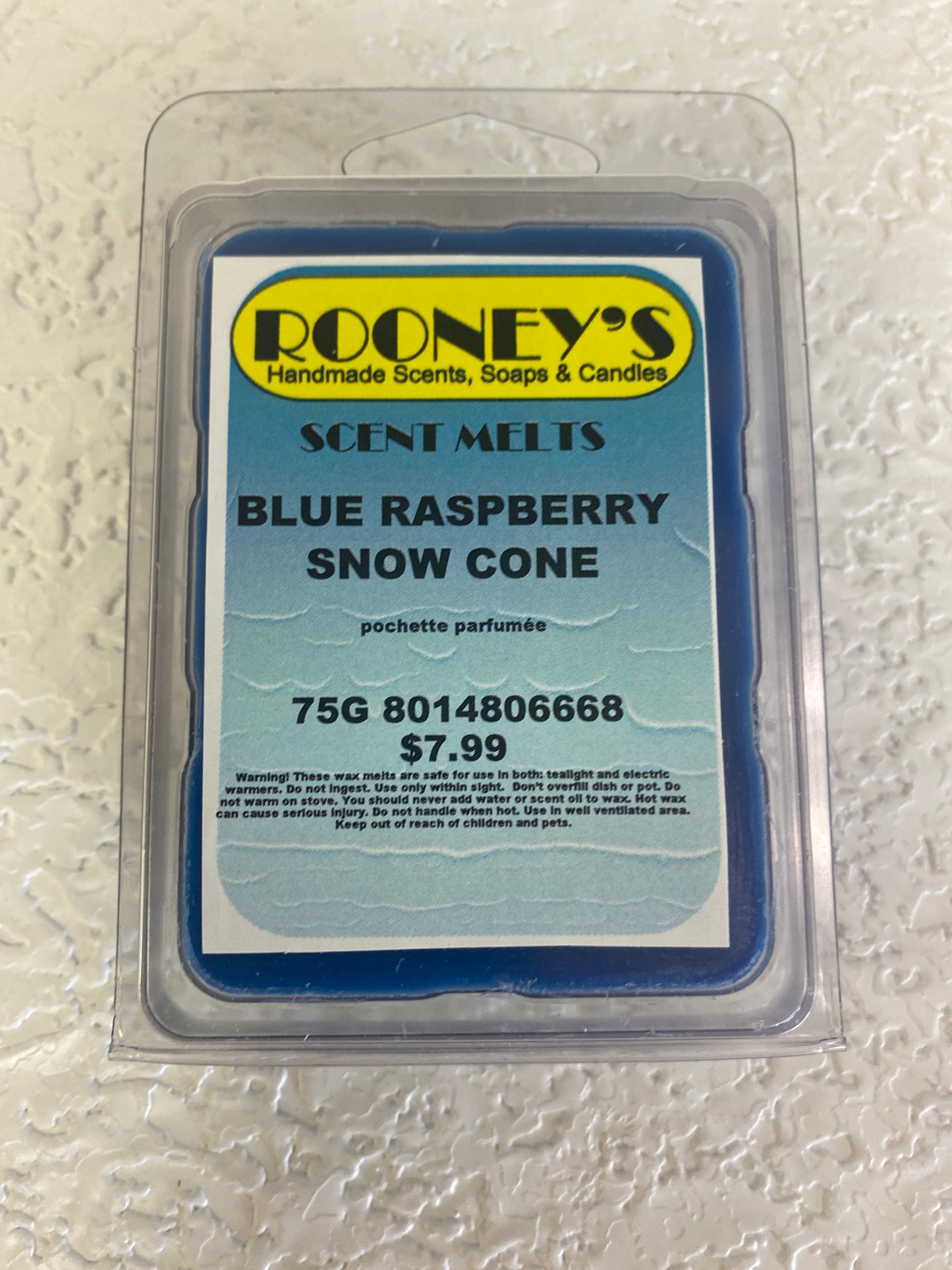SCENT MELT BLUE RASPBERRY SNOW CONE