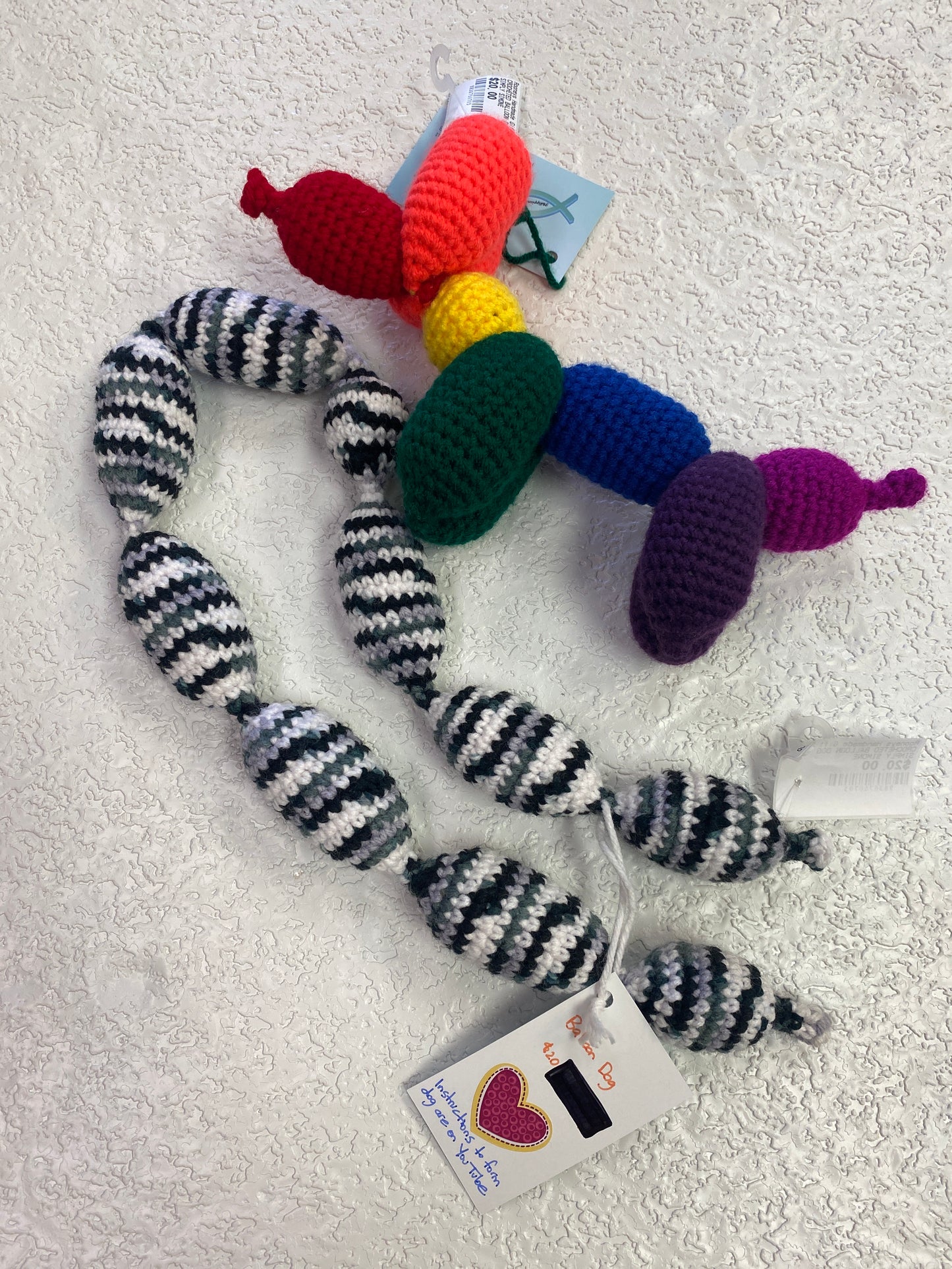 CROCHETED MAKE YOUR OWN BALLOON DOG
