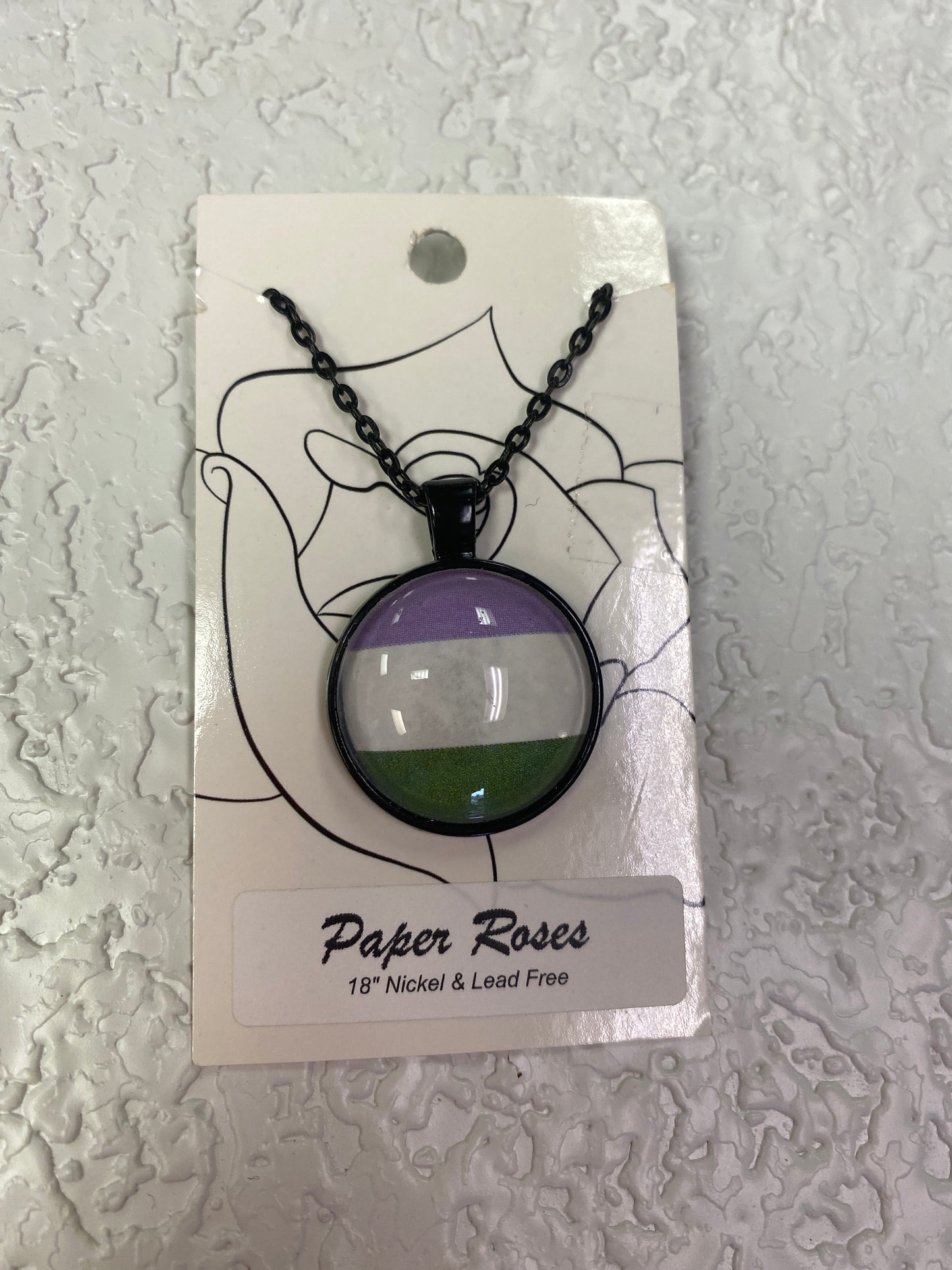 PRIDE BLACK NECKLACE