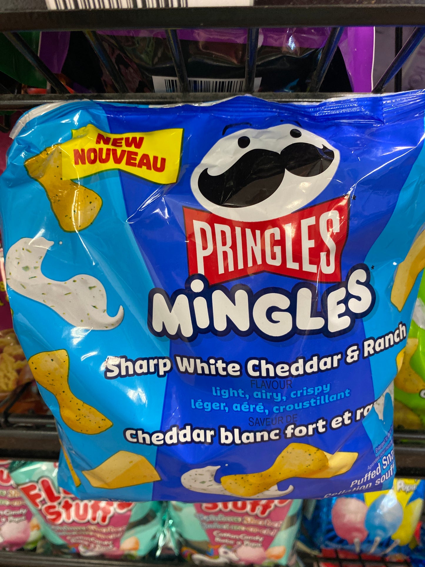 PRINGLES MINGLES WHITE CHEDDAR RANCH 155G