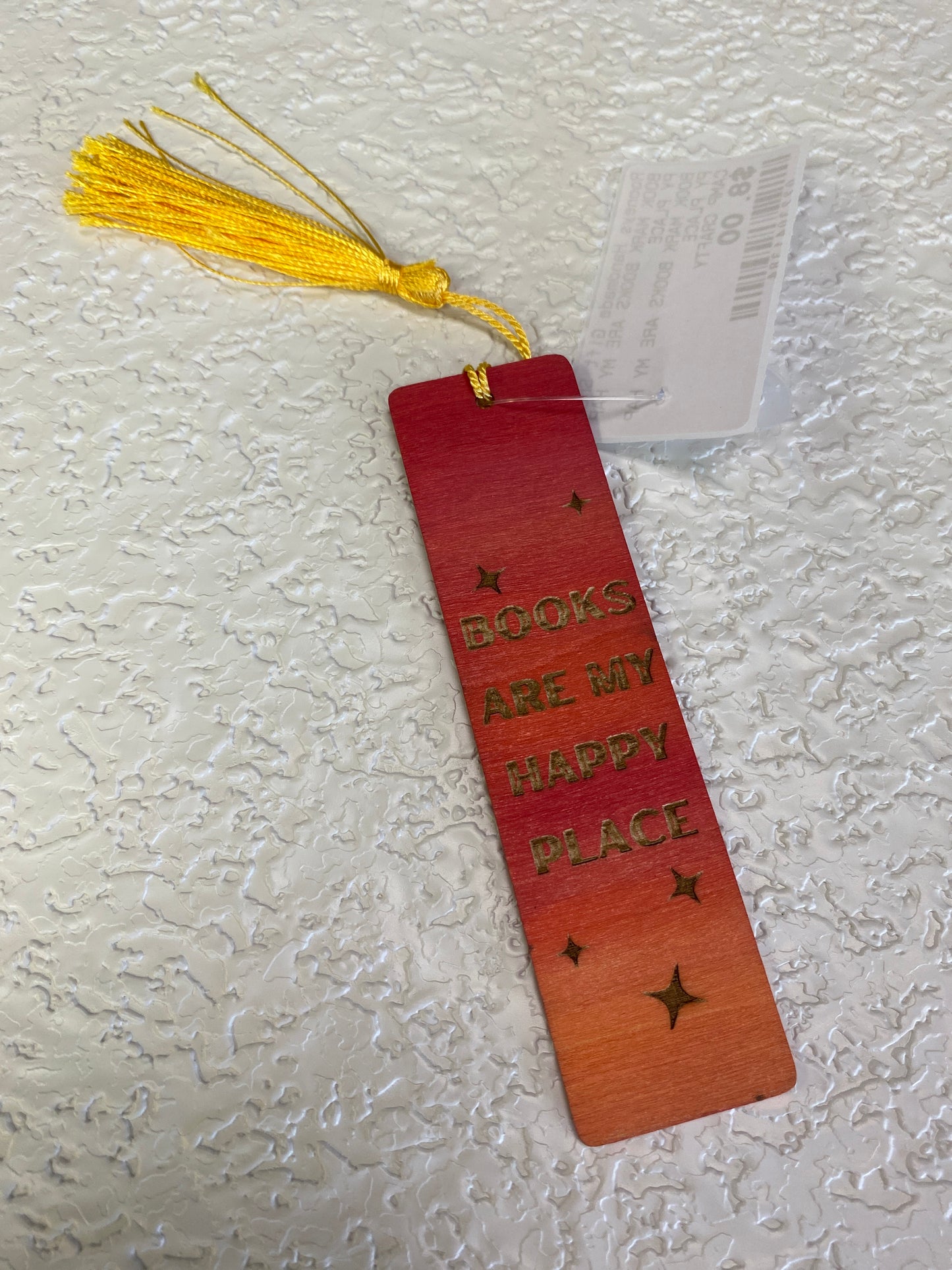 BOOK MARK BOOKS ARE MY HAPPY PLACE