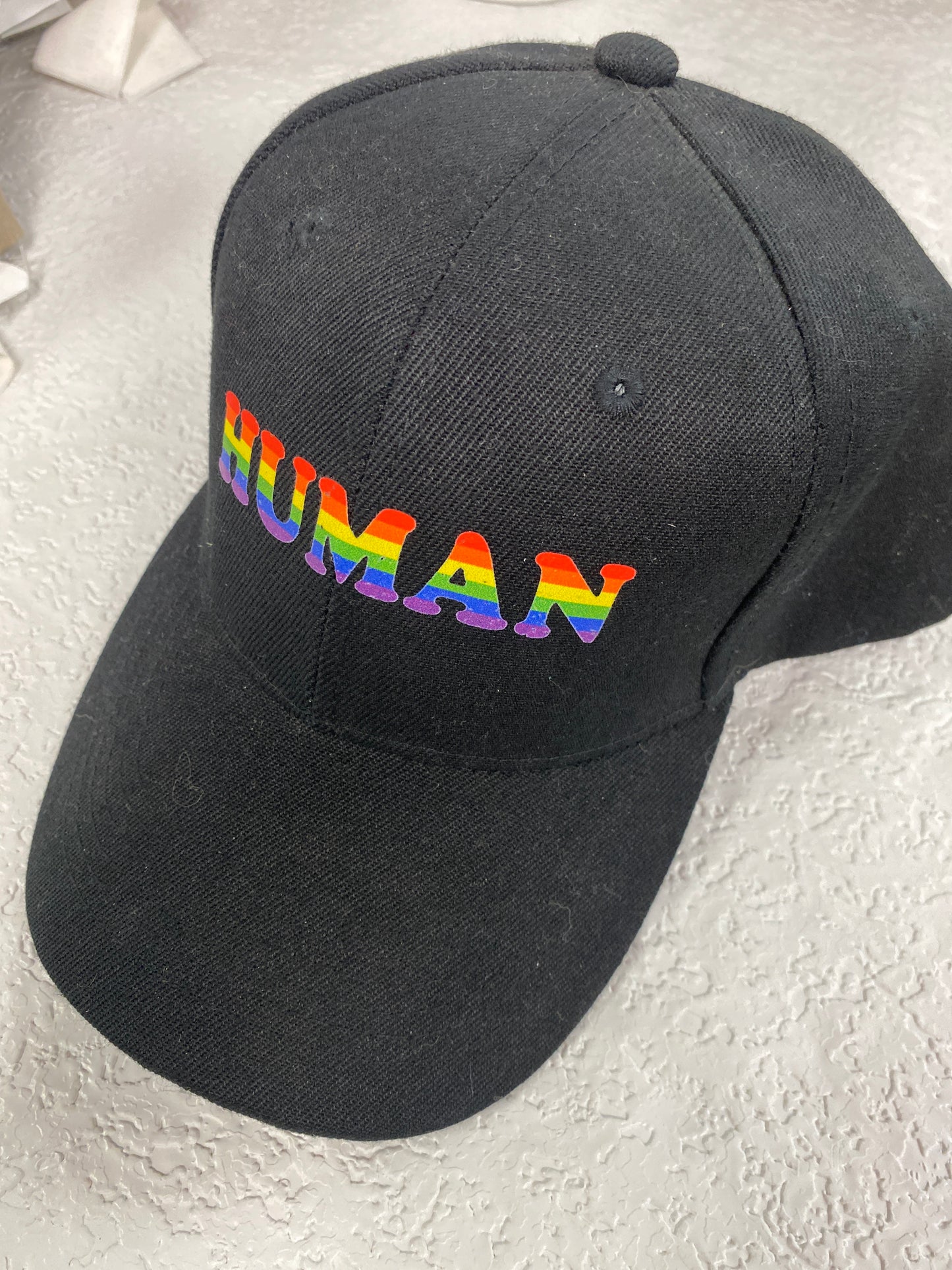 HUMAN PRIDE HAT BLACK