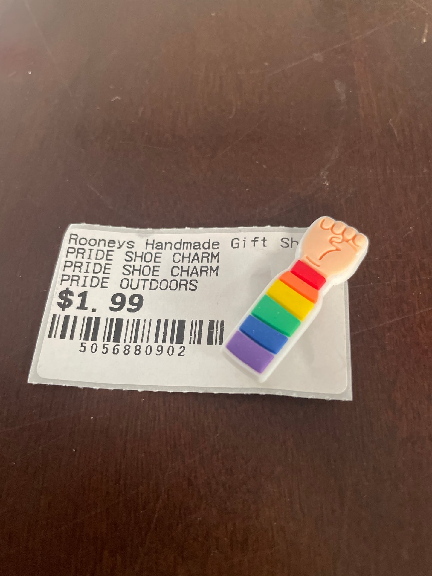 PRIDE SHOE CHARM