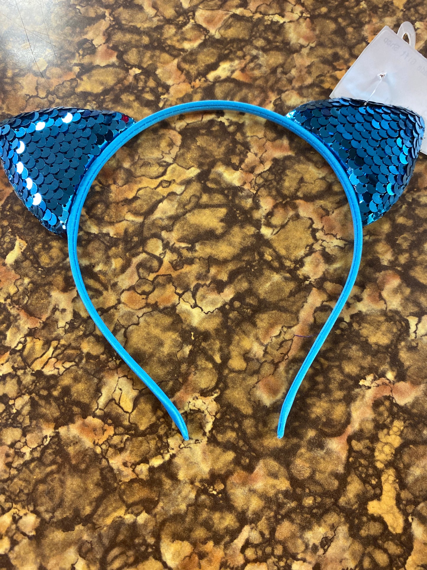 CAT EARS LIGHT BLUE